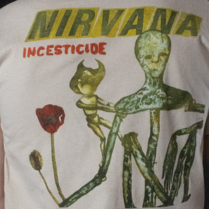 Nirvana Off White Graphic T-shirt