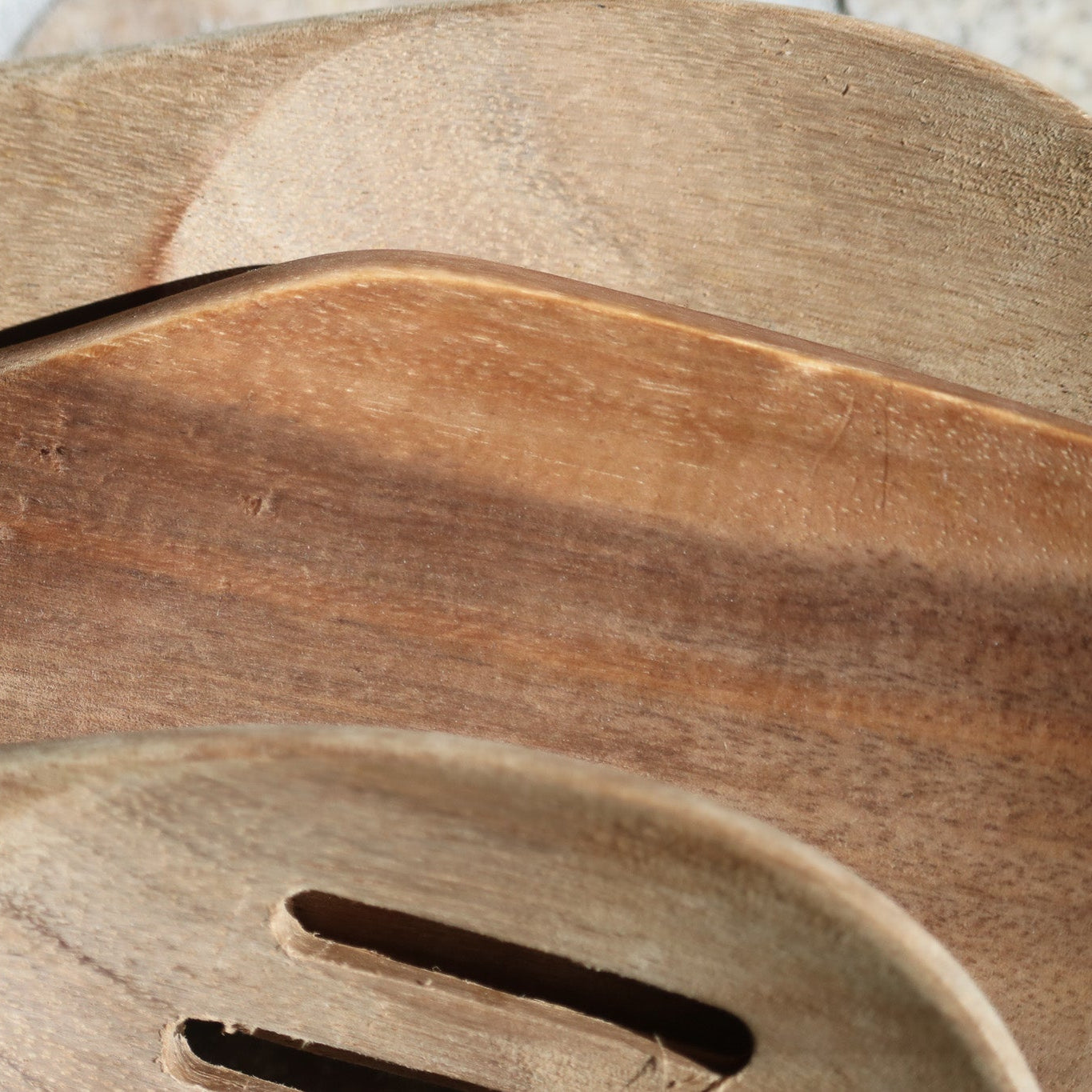 Acacia Wood 3 Piece Utensil Set for Cooking & Serving