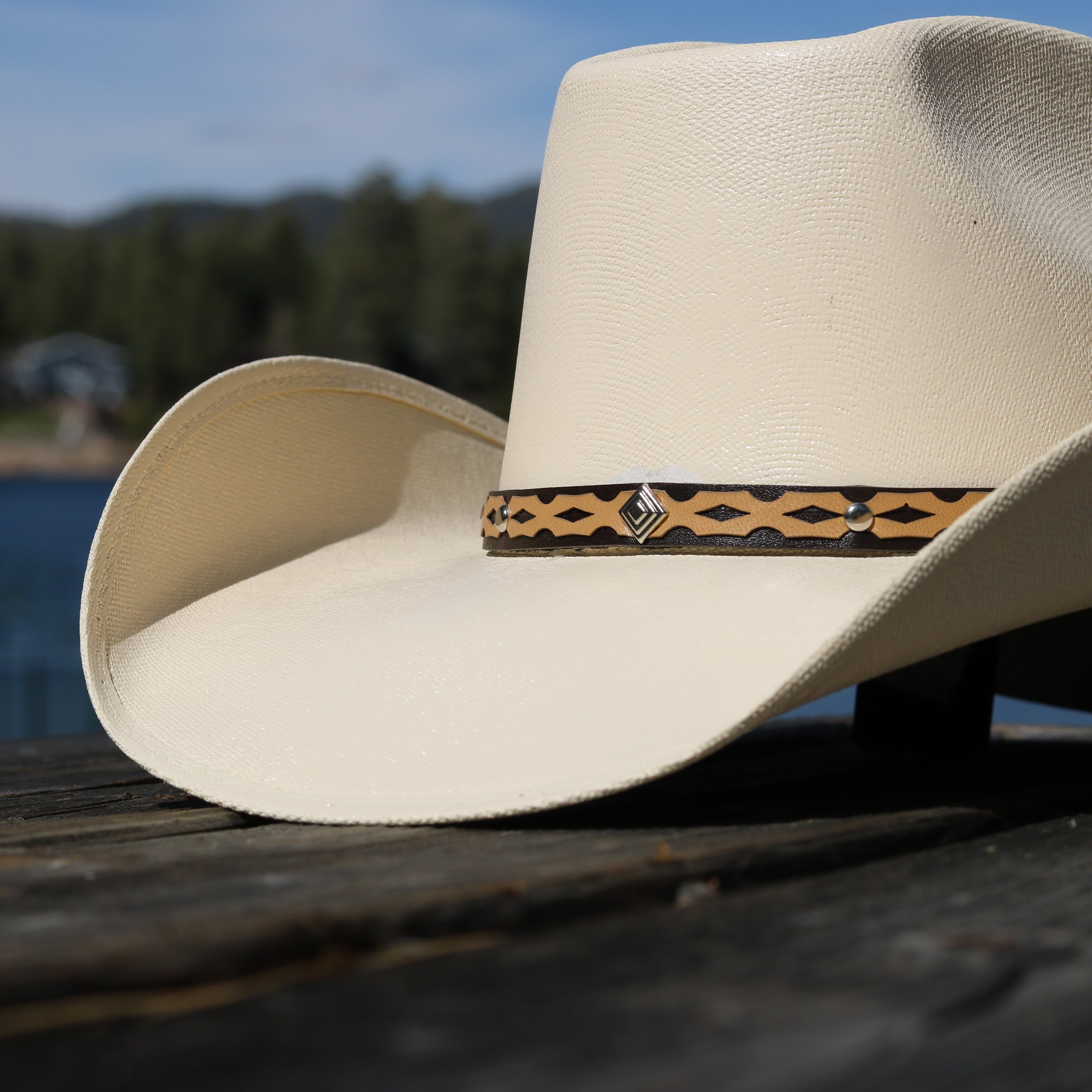 Off-White Cowboy Hat Made in Mexico