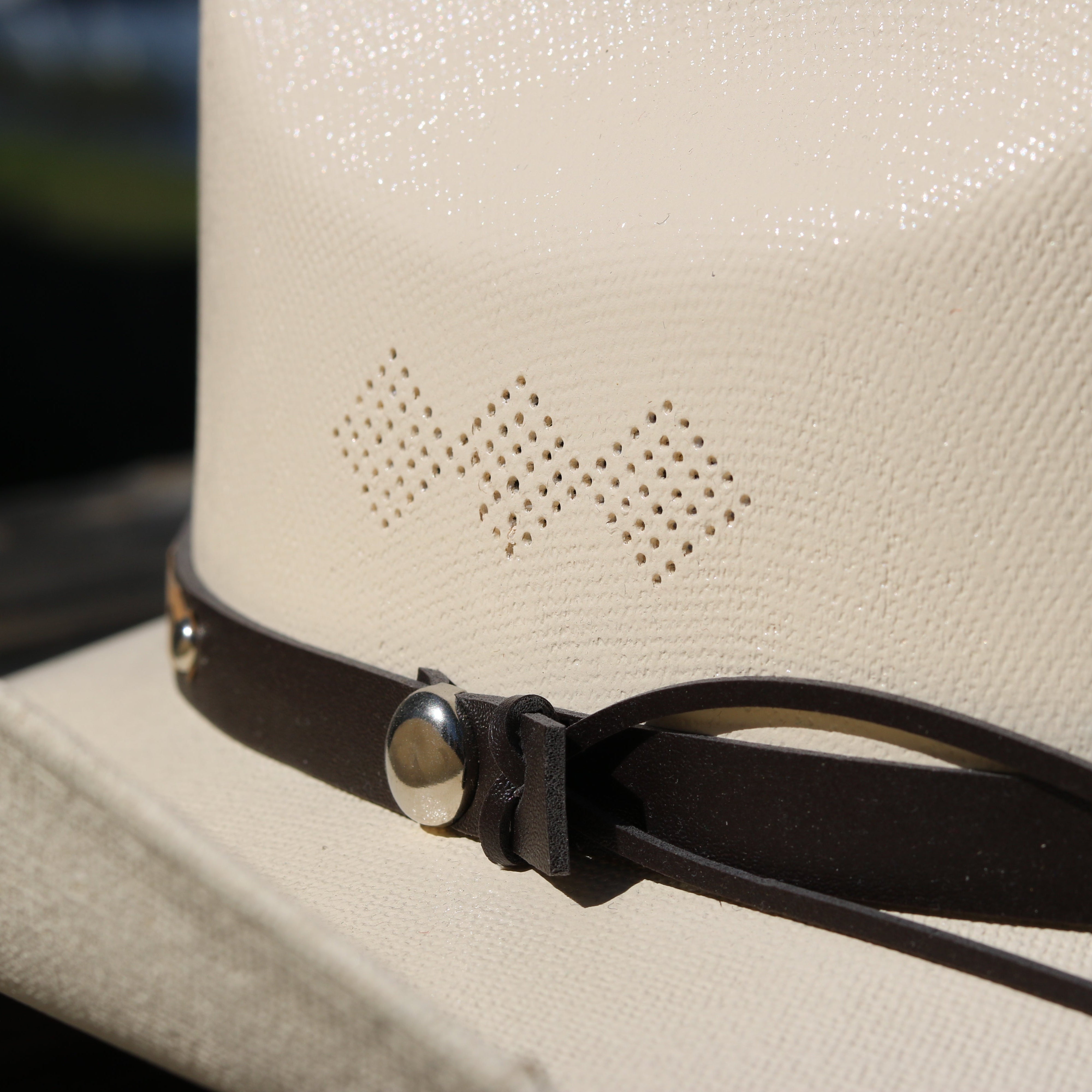 Off-White Cowboy Hat Made in Mexico