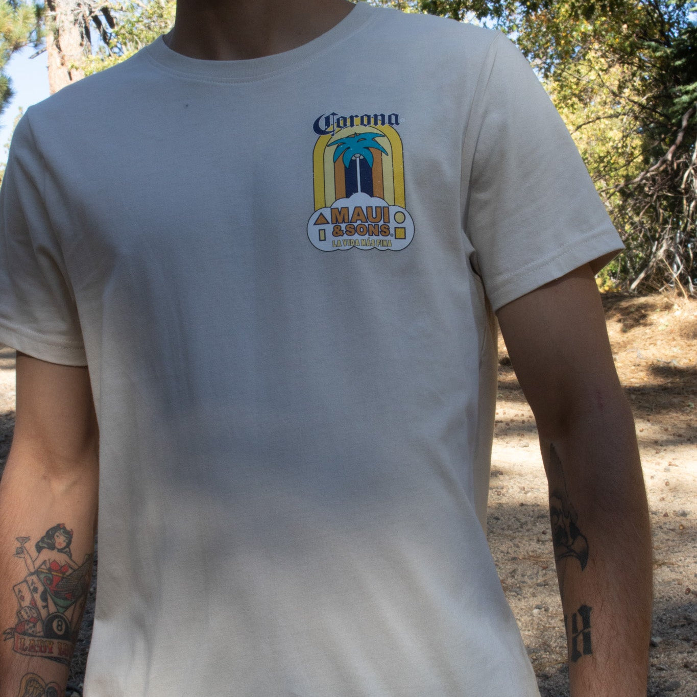 Maui and Sons X Corona T-shirt