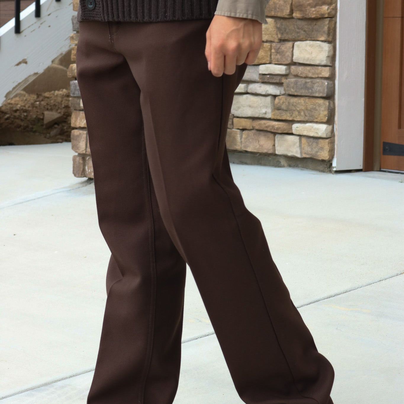 Wranglers Dark Brown Dress Pants Size 36Wx33L