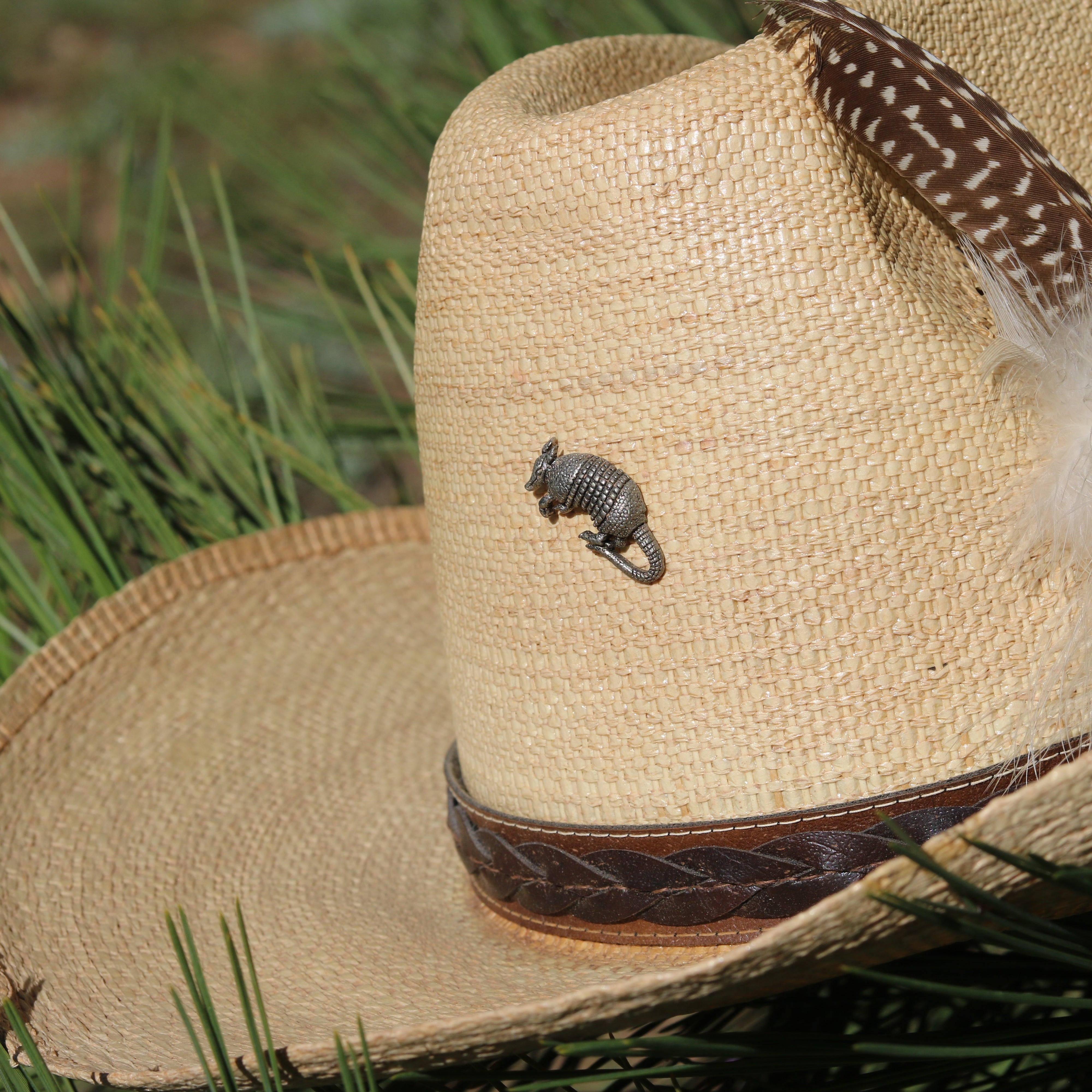 Vintage Stetson Roadrunner Straw Cowboy Hat – Bryant Finish – Size 7 – Western Summer Hat