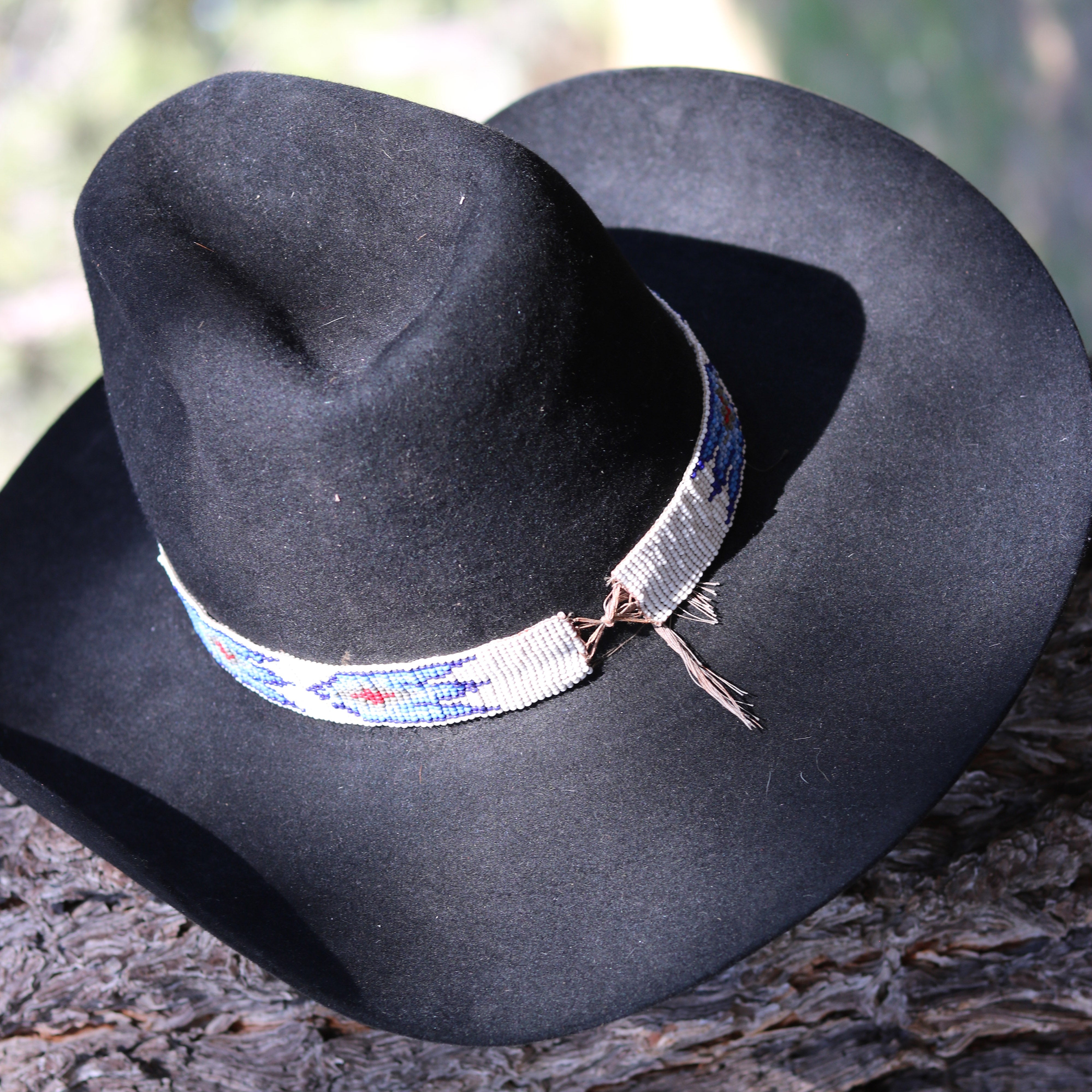 Black Resistol Felt Cowboy Hat