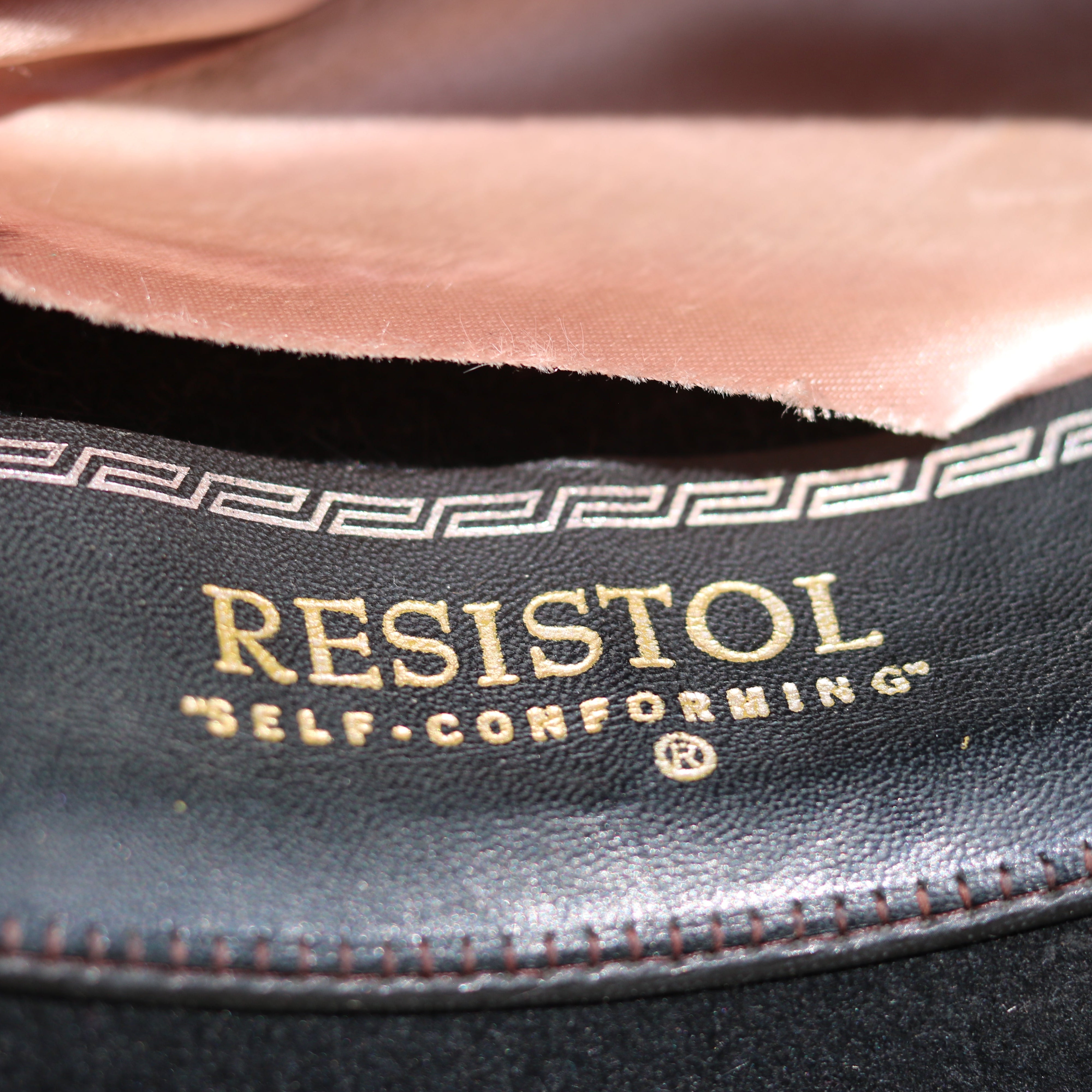 Black Resistol Felt Cowboy Hat