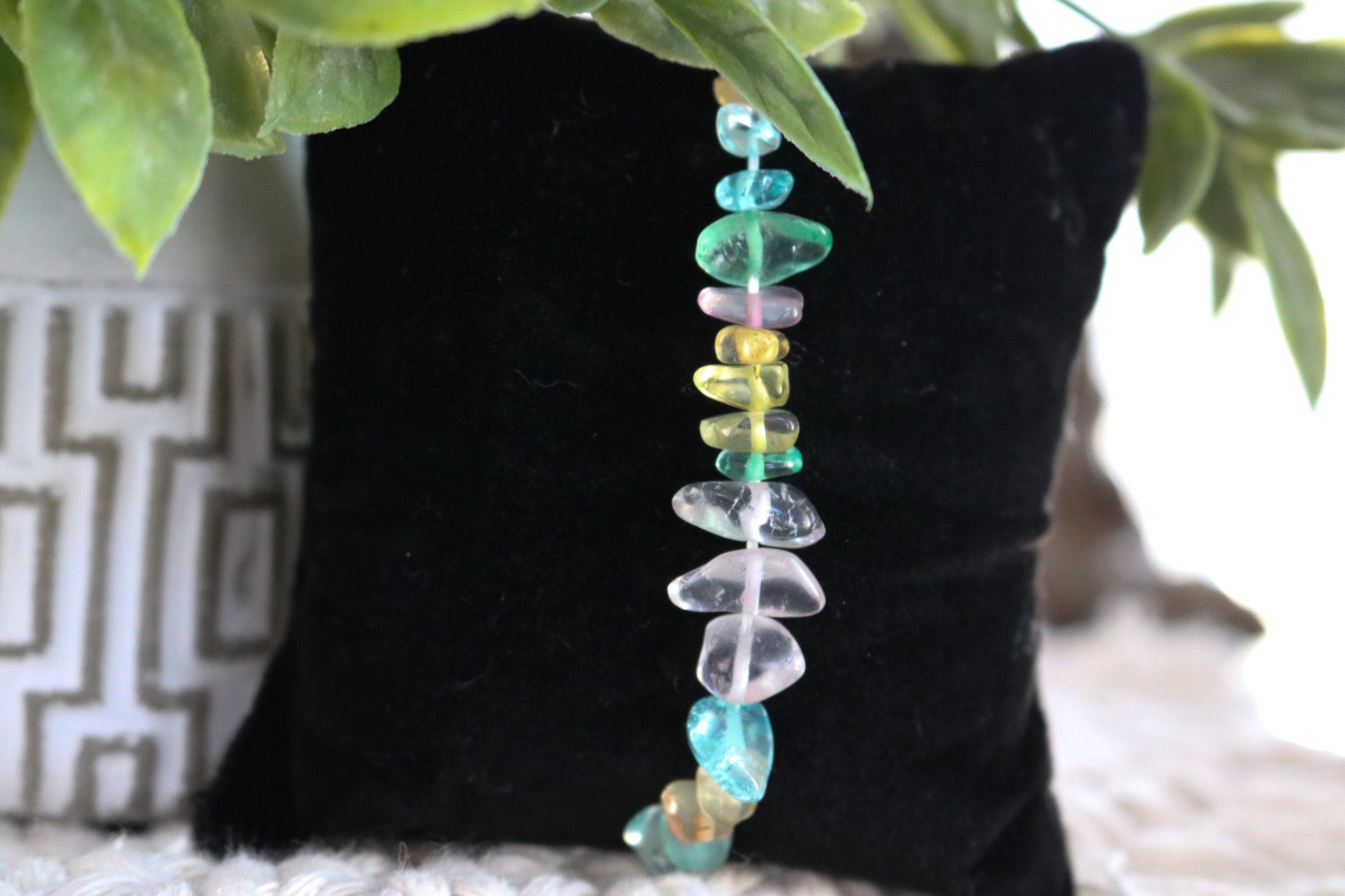 Natural Healing Crystal Beaded Stretchy Bracelet