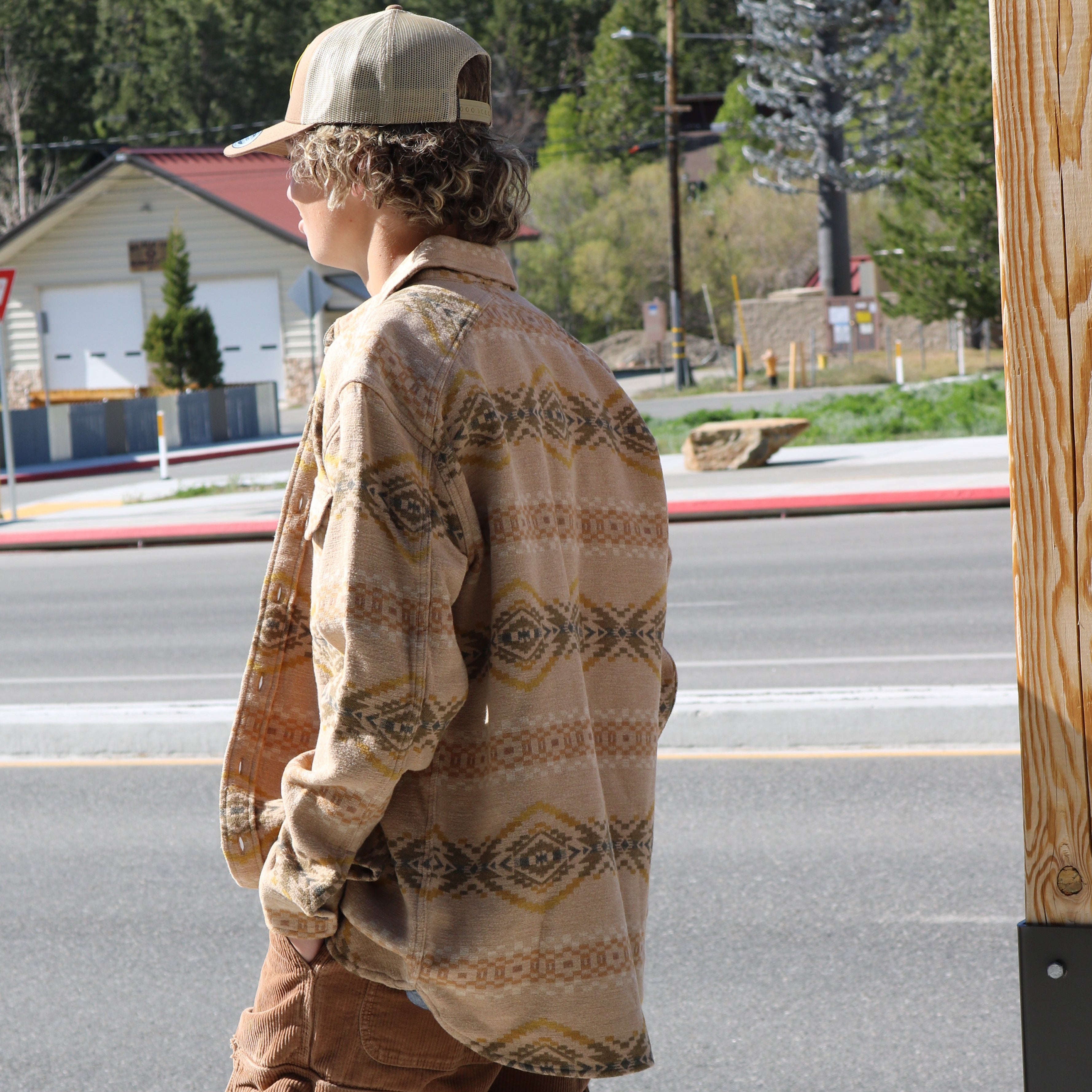 Pendleton Driftwood Shirt Carico Lake - Sand