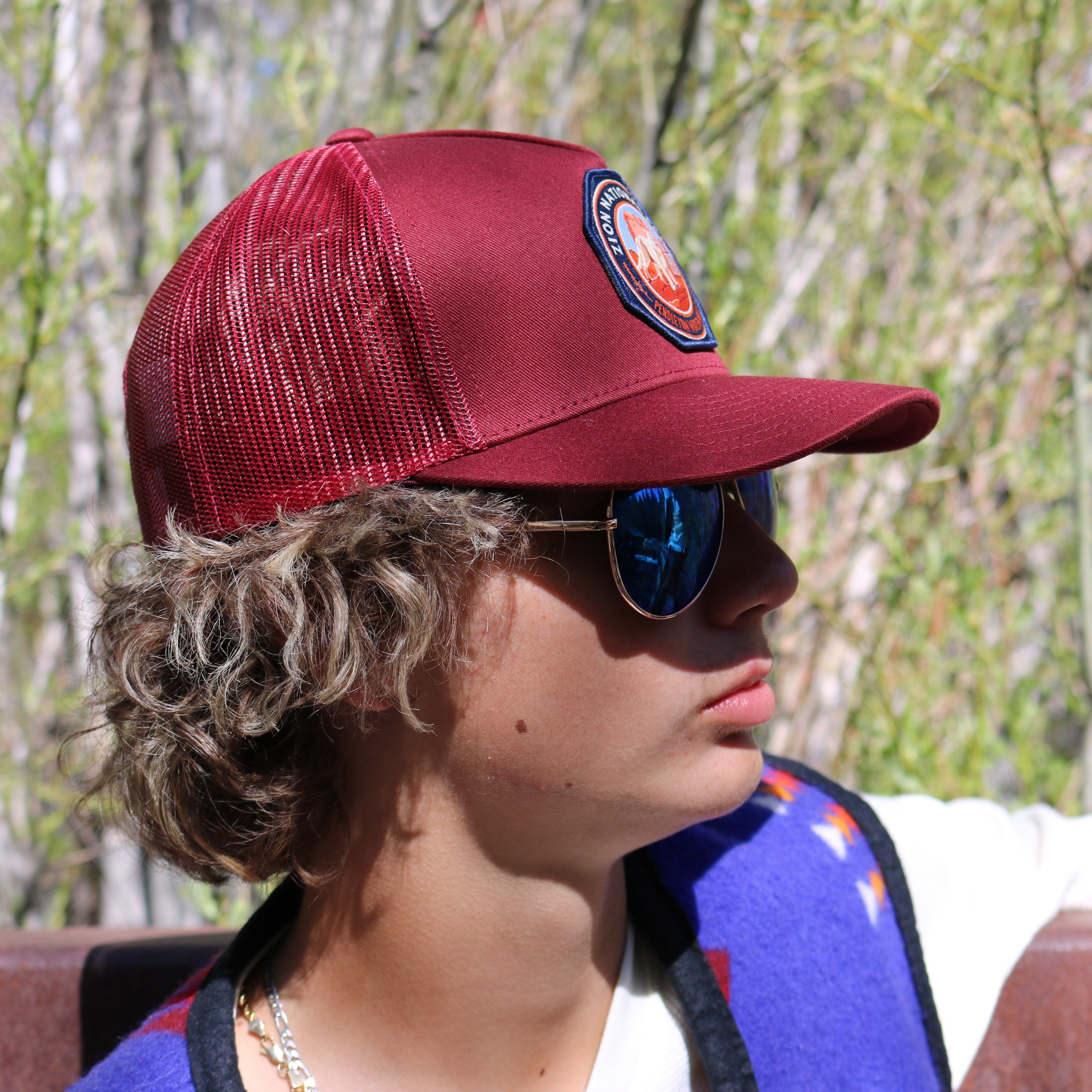 Pendleton Zion National Park Maroon Baseball Cap