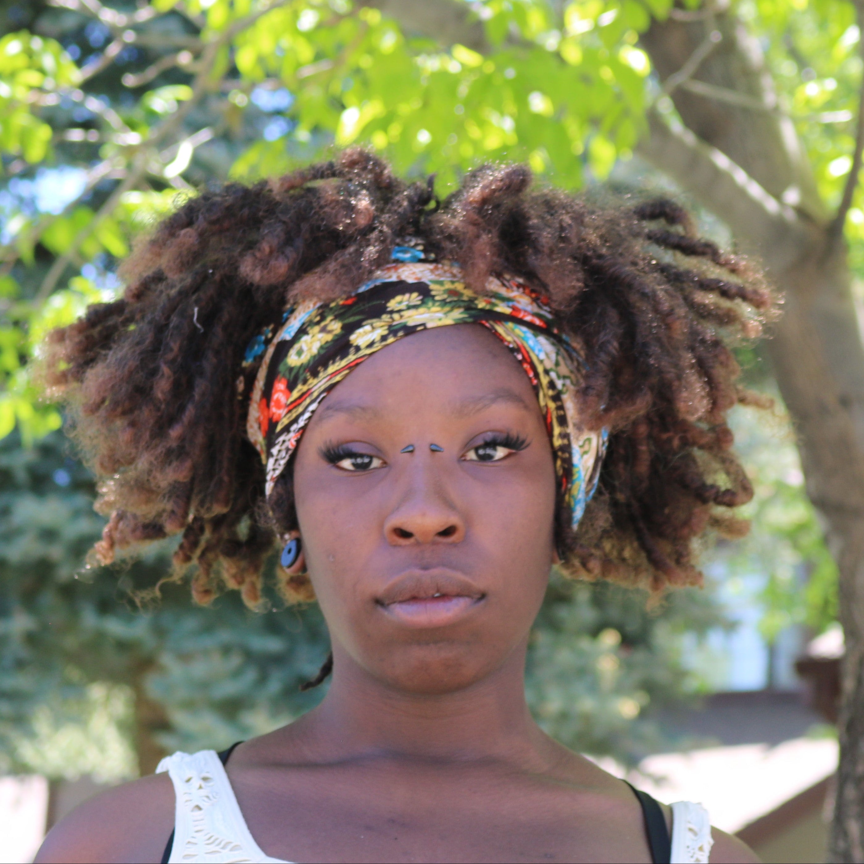 Soft Bohemian Print Head band/ Wrap