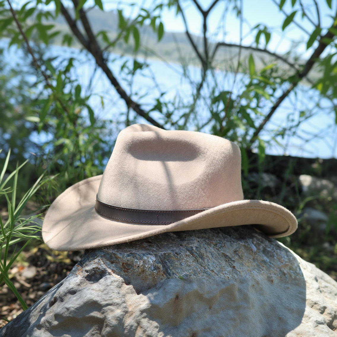 Pendleton Tan Wool Outback Cowboy Hat