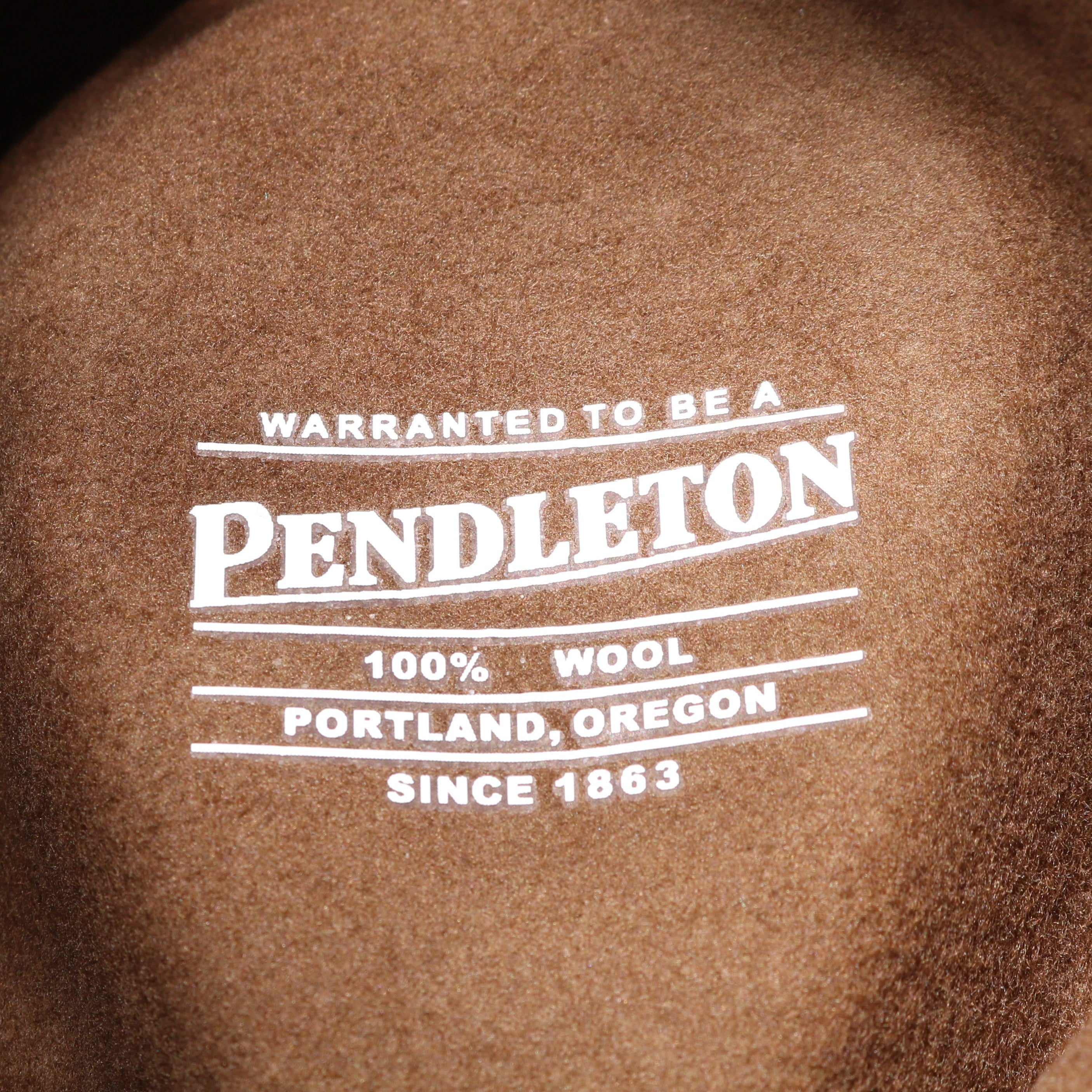 Pendleton Brown Wool Outback Cowboy Hat