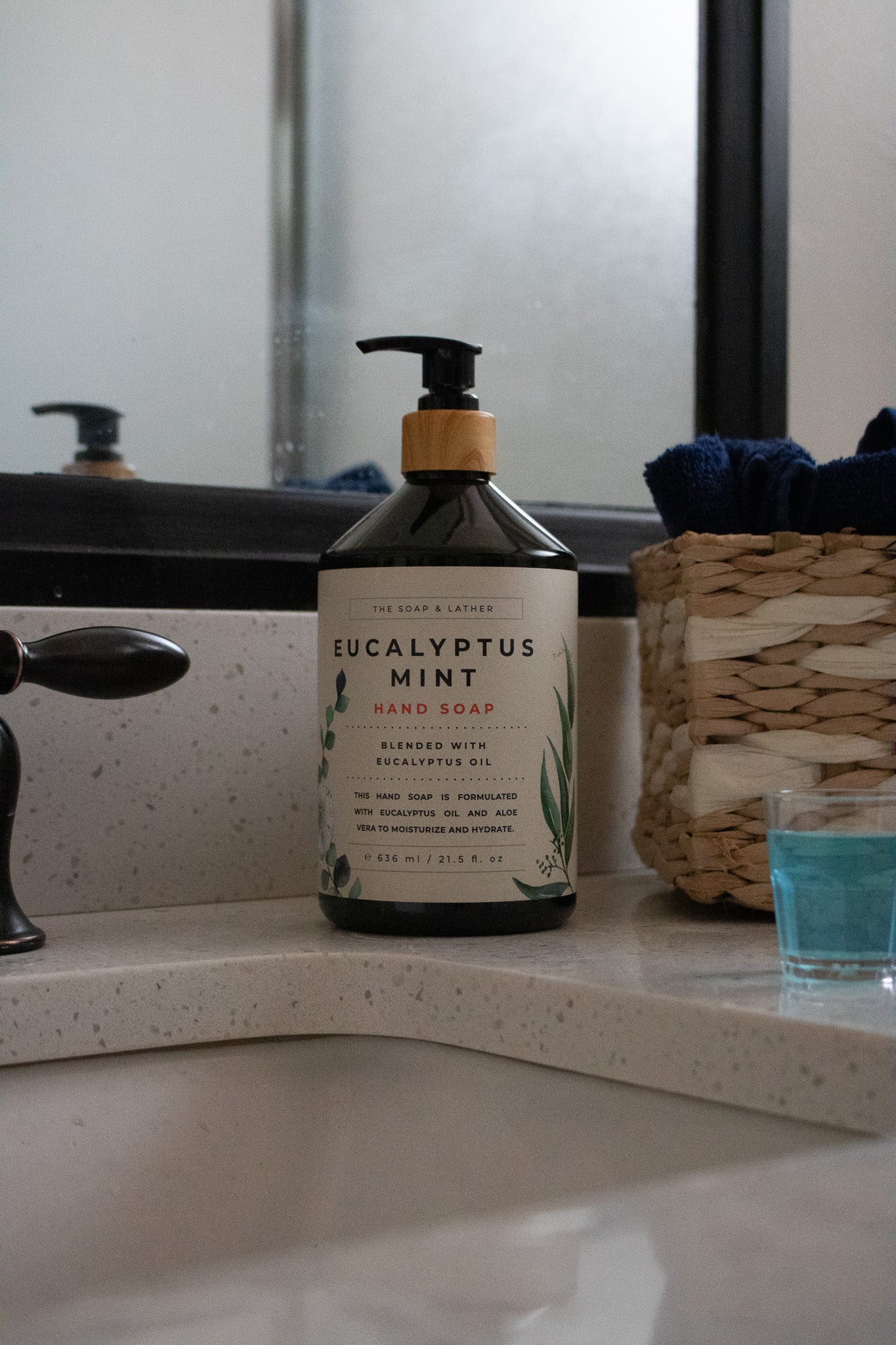 The Soap & Lather Eucalyptus Mint Hand Soap