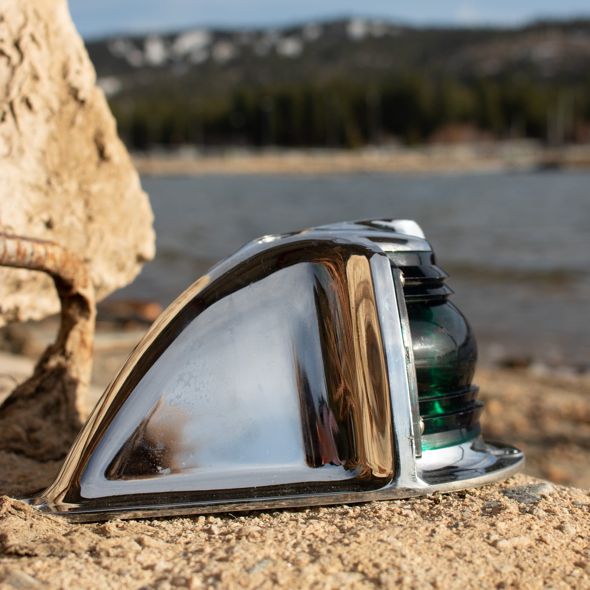 Chrome-plated Marine Boat Navigation Light Cover