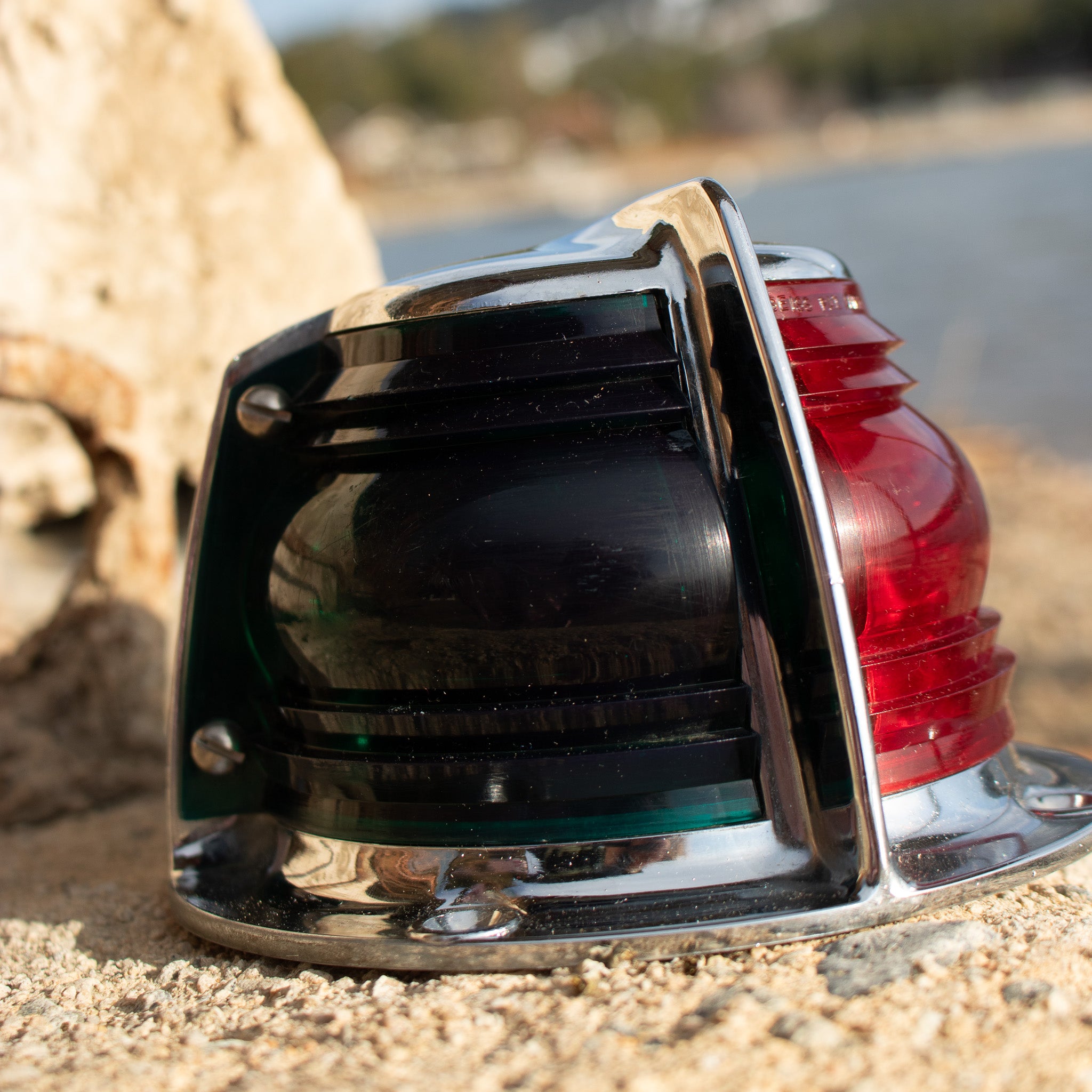 Chrome-plated Marine Boat Navigation Light Cover