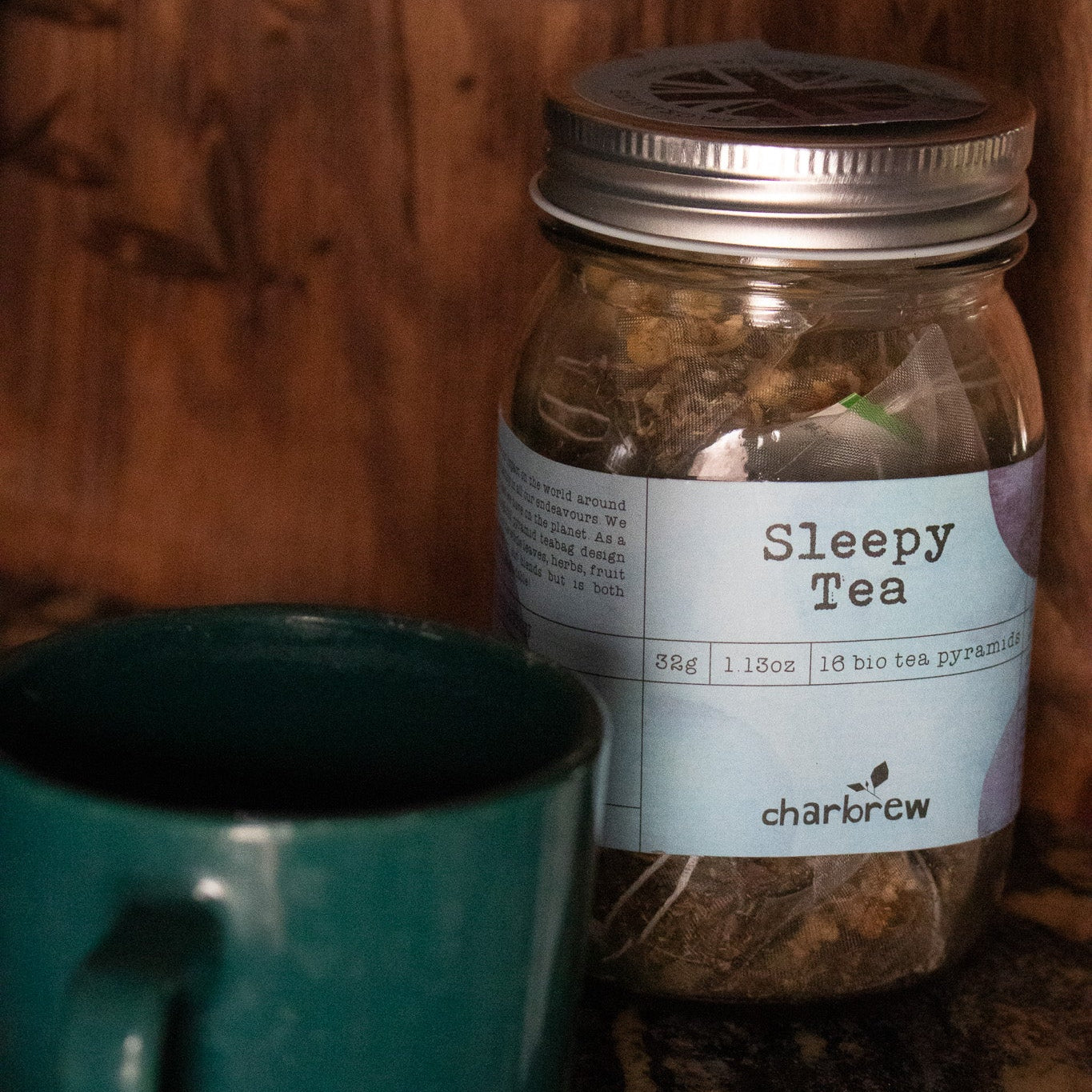 Charbrew Wellness Sleepy Tea 16 Bio Pyramids