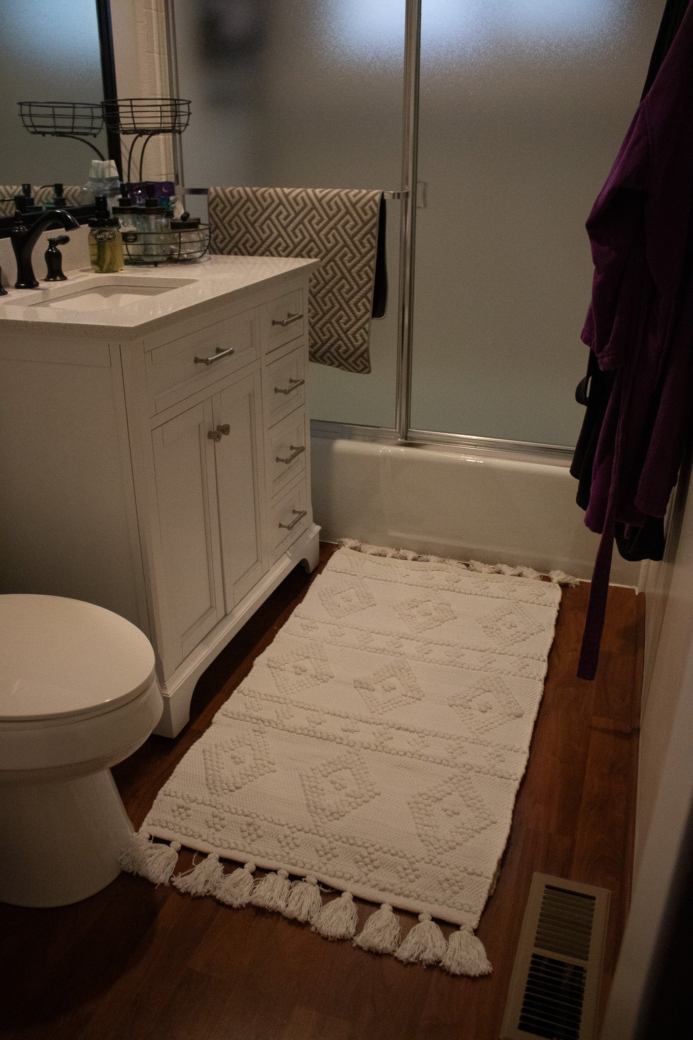 Nautica Home Handwoven White Area Rug