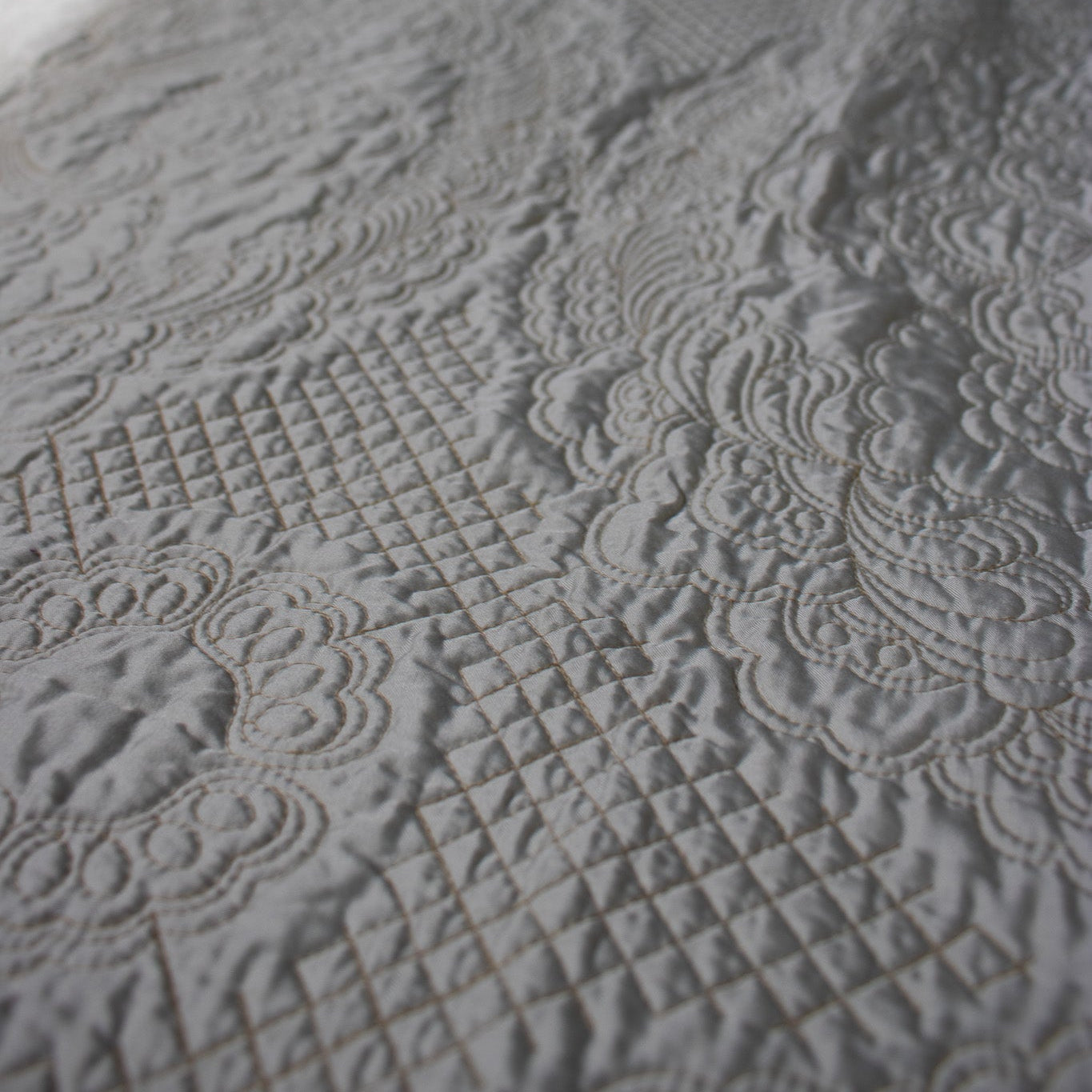 Soft Surroundings Araminta Missy White Cotton Eyelet and Lace Dress