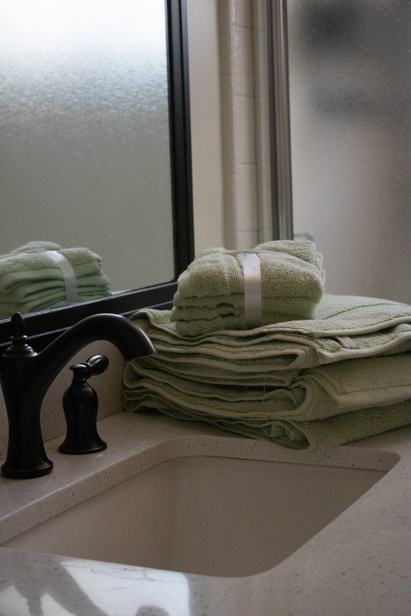 Joie Home Seafoam Green Bath Towel 100% Cotton