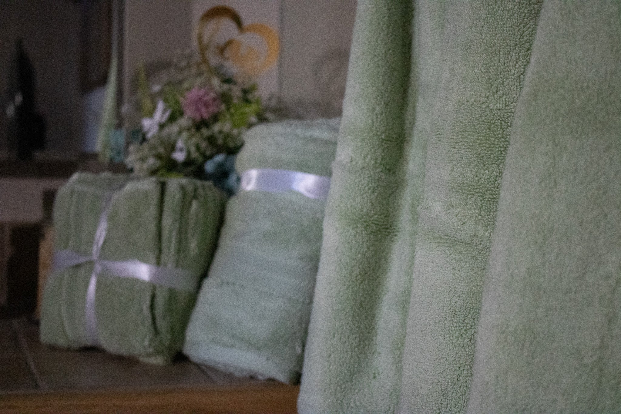 Joie Home Seafoam Green Bath Towel 100% Cotton