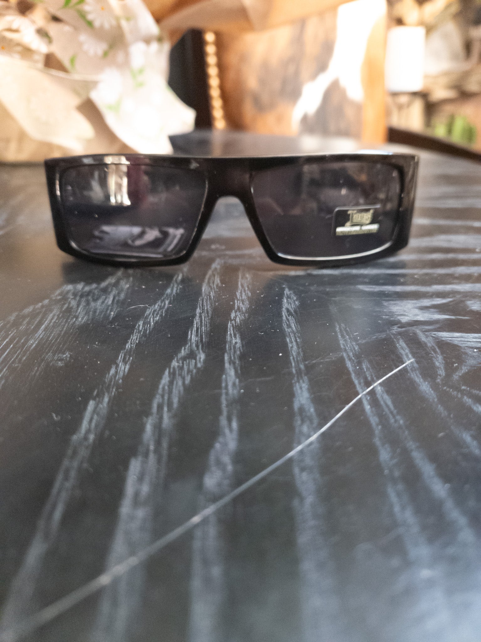 Locs Rectangular Mad Dog Sunglasses