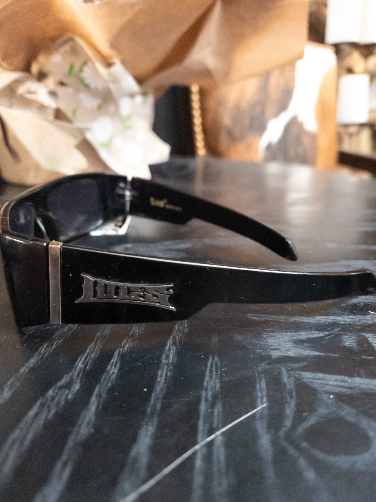Locs Rectangular Mad Dog Sunglasses