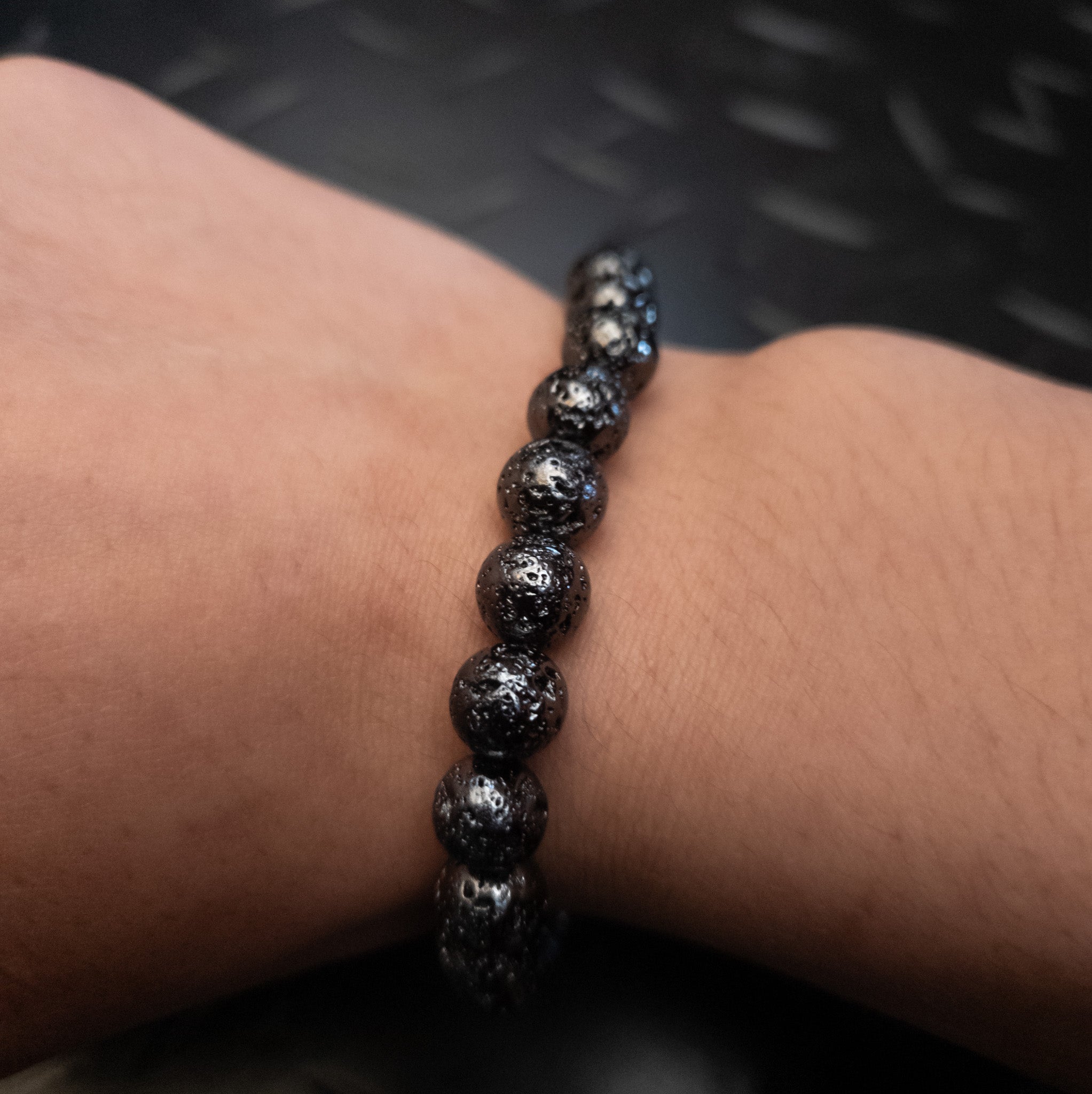 Glistening Beaded Strech Bracelets