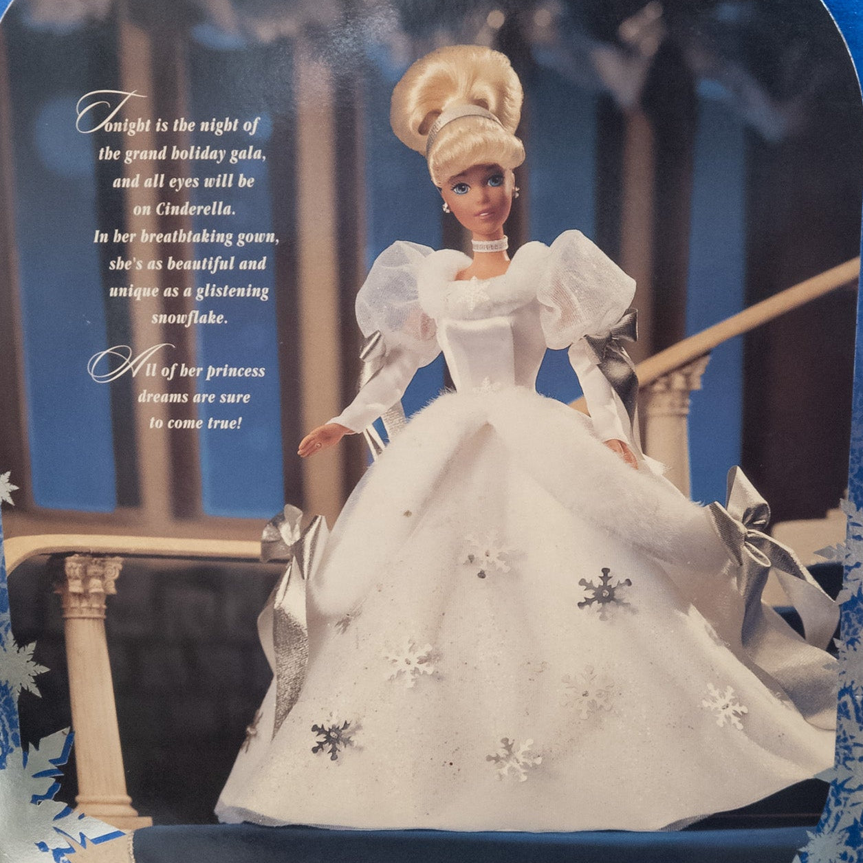 Vintage 1996 Special Edition Holiday Princess Walt Disney's Cinderella By Mattel