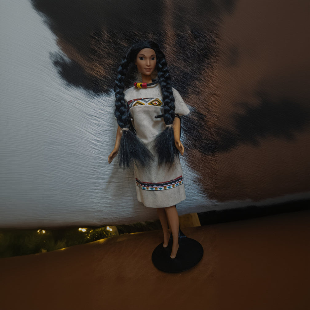 Vintage 1966 Disney's Pocahontas Barbie by Mattel