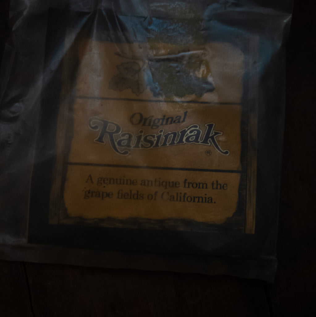 Original Raisinrak Wood "Home, Sweet, Home" sign