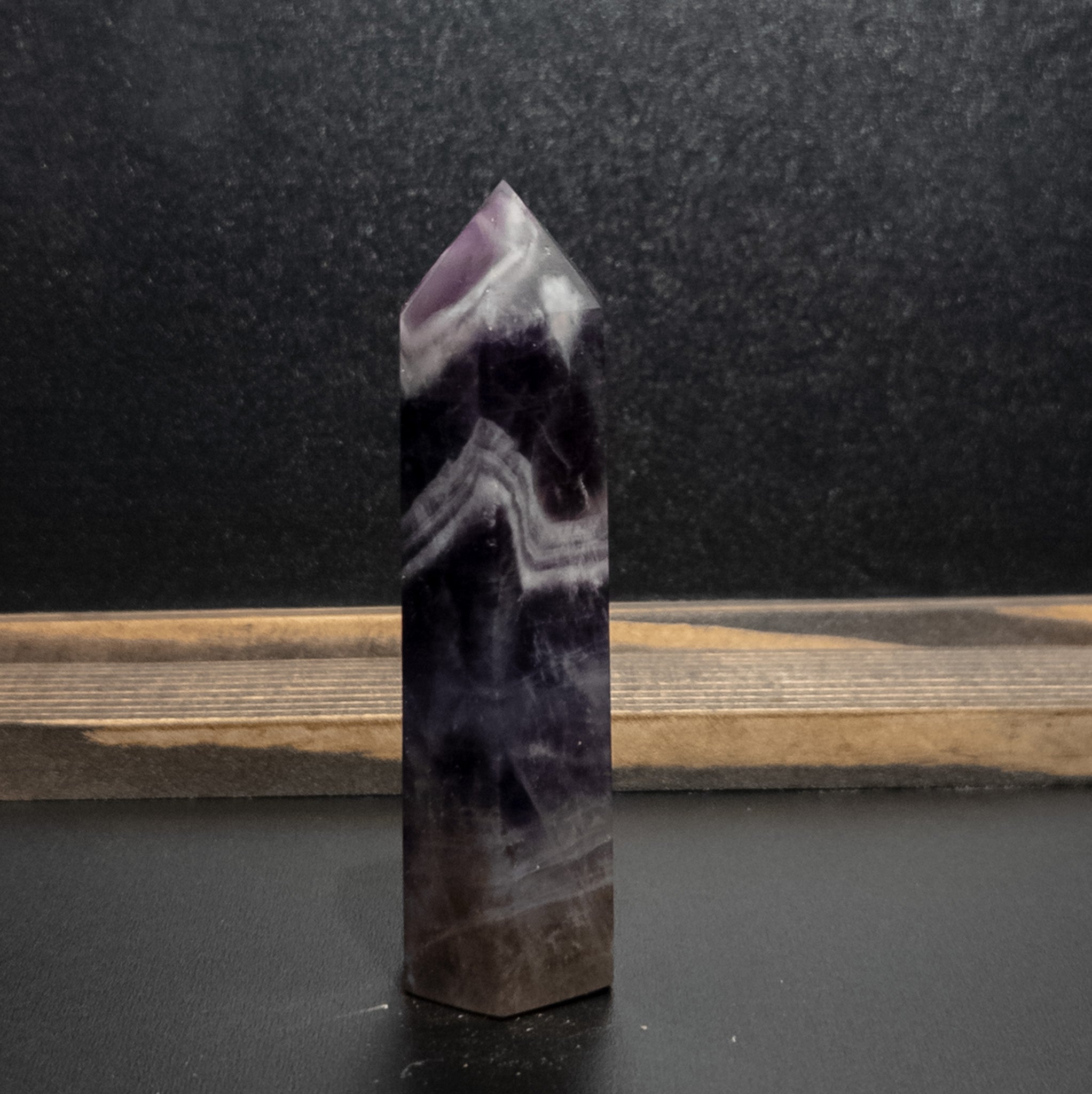 Chevron Amethyst Tower