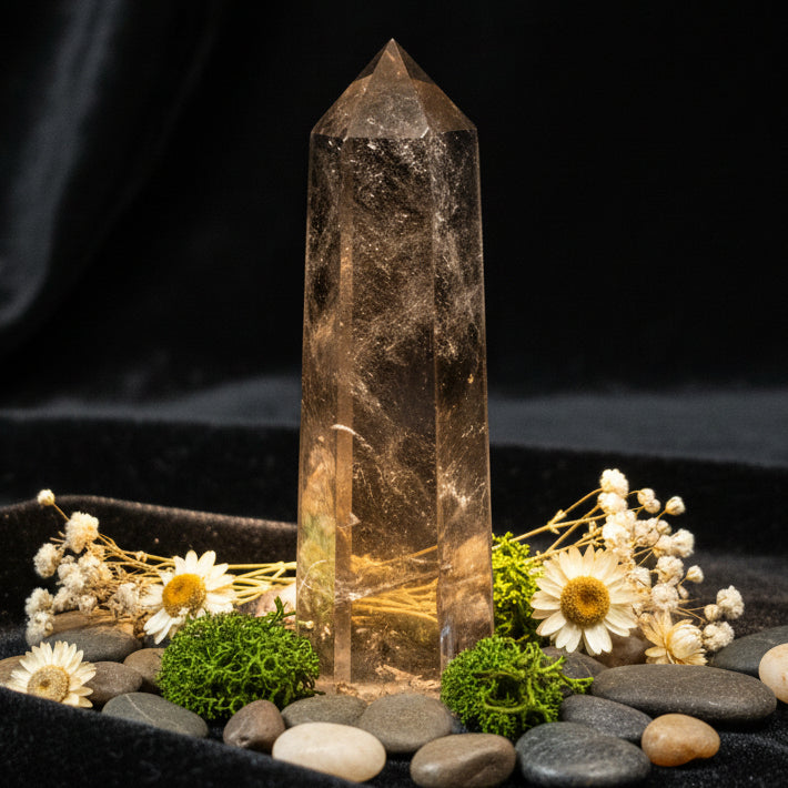 Smoky Quartz Cystal Tower