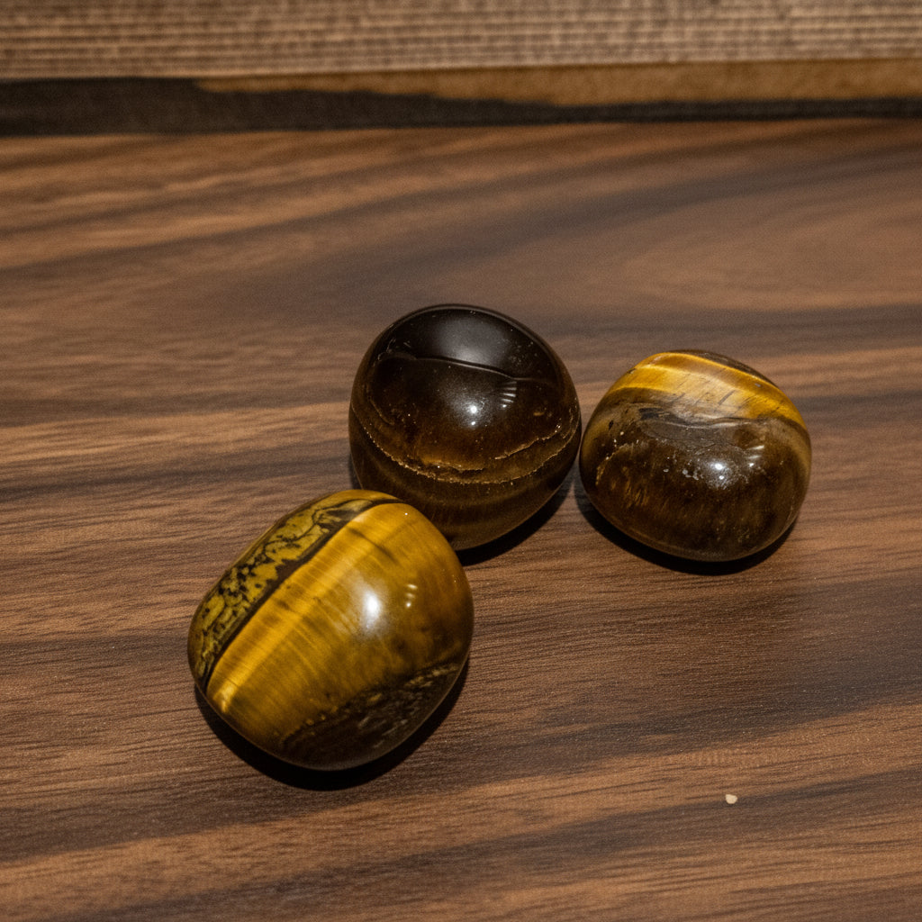 Tiger's Eye Tumbled Stone