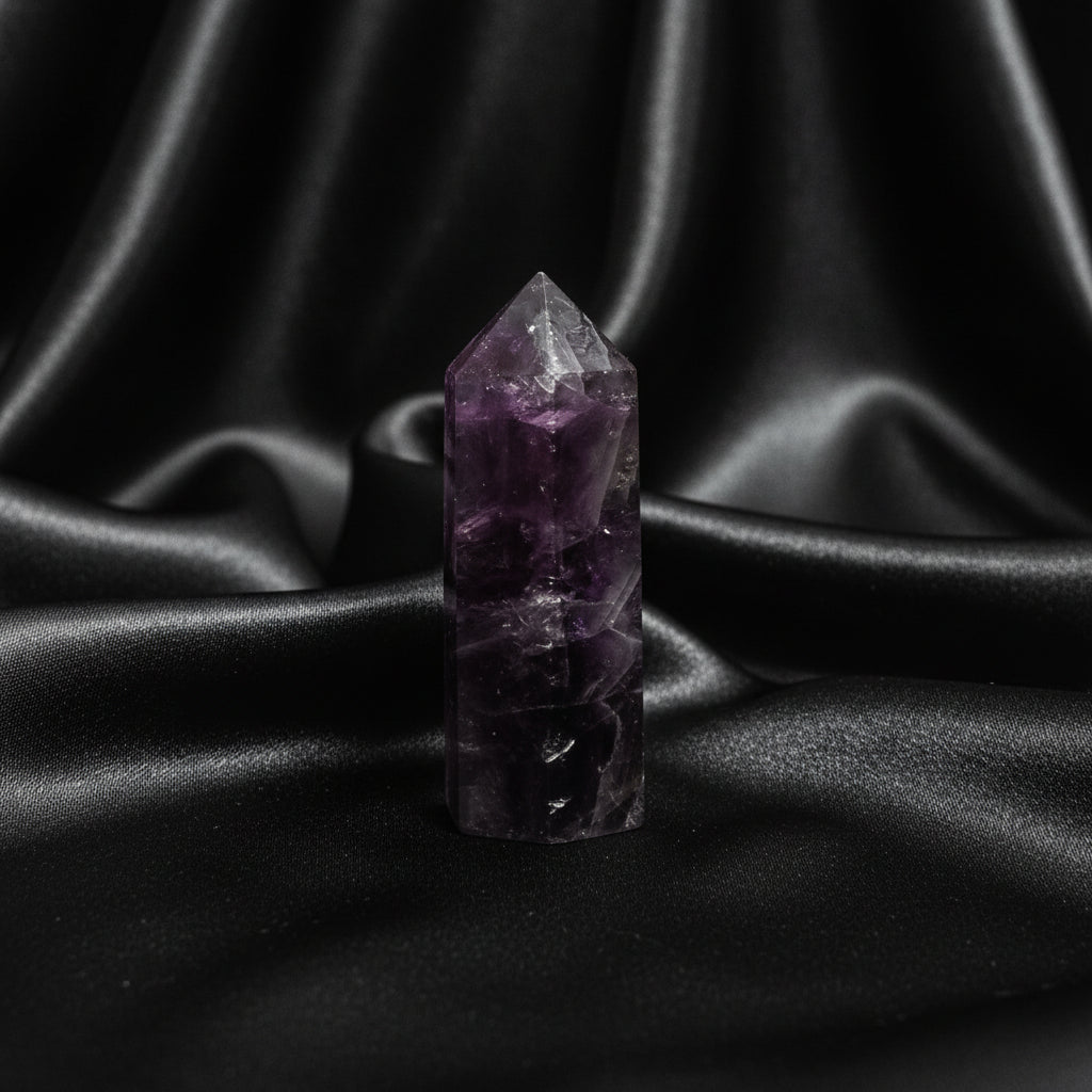 Rainbow Fluorite Crystal Tower 2 inch