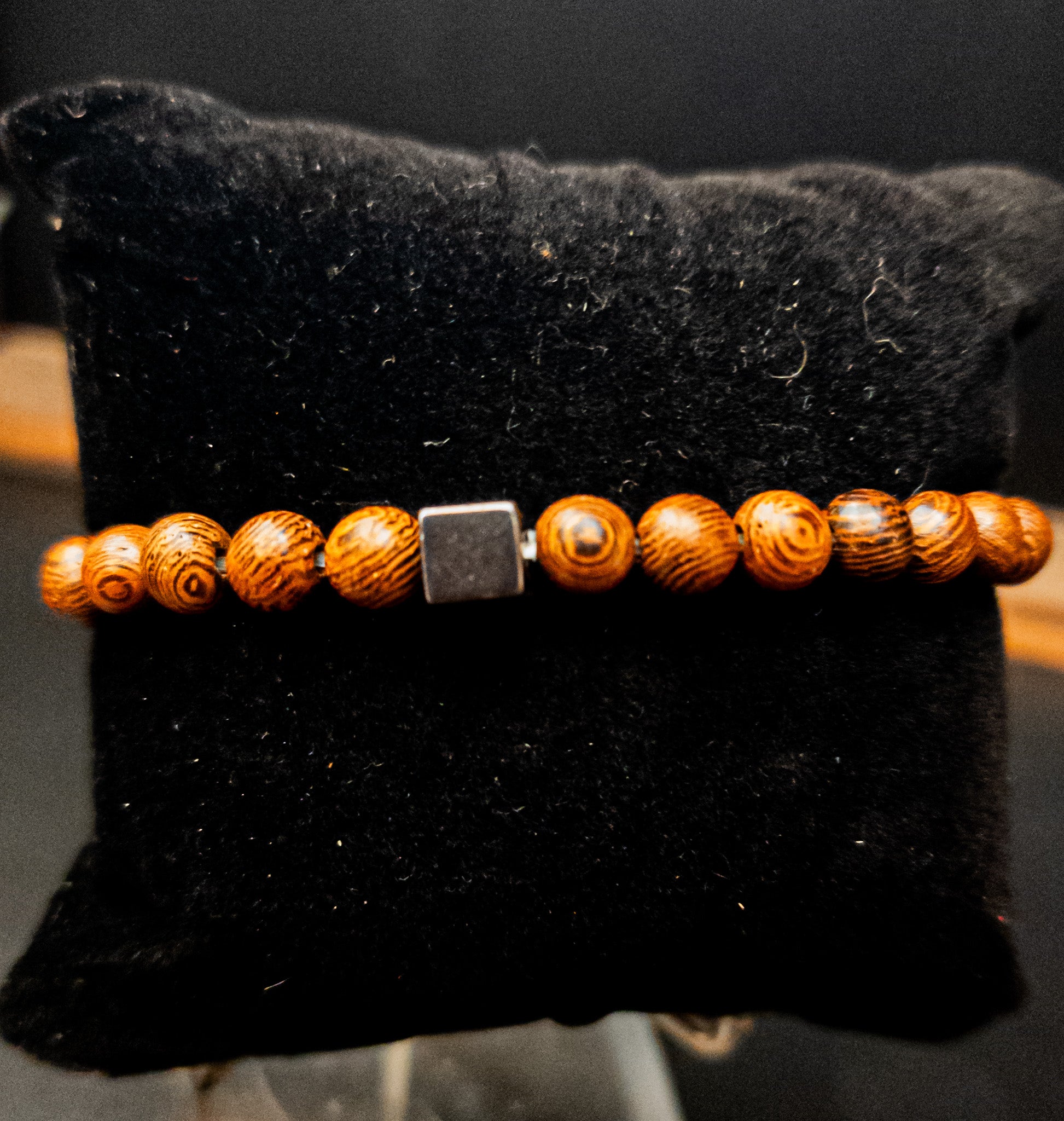 Amazing Wooden Beaded Stretch Bracelet