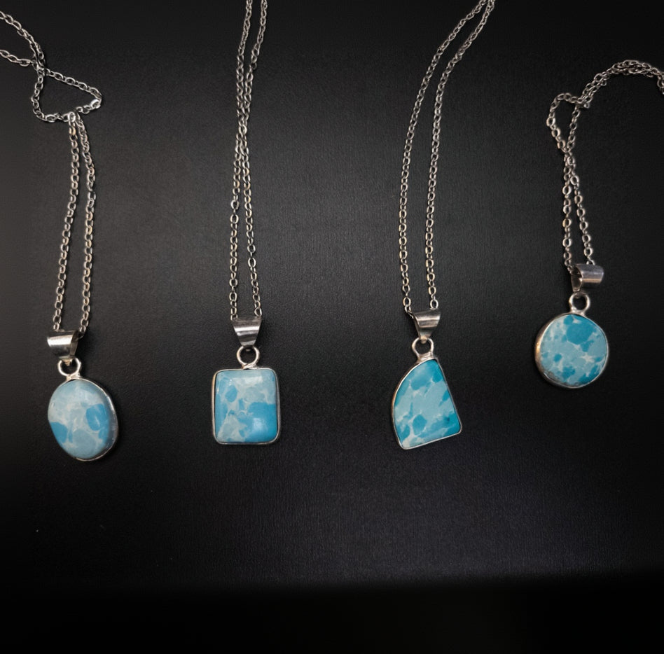 Lamair Silver Plated Pendent on a Chain Necklace