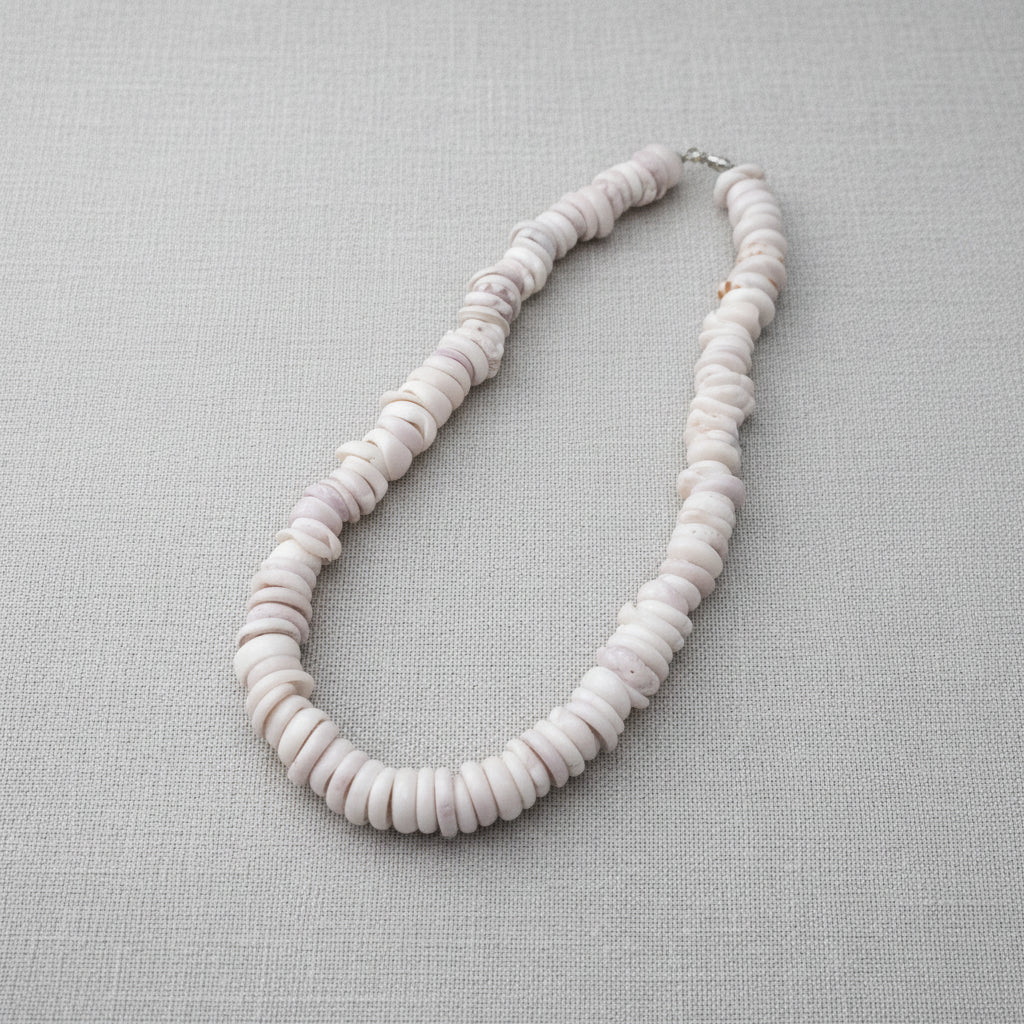 Hawaiian Puka Shell Lei Necklace
