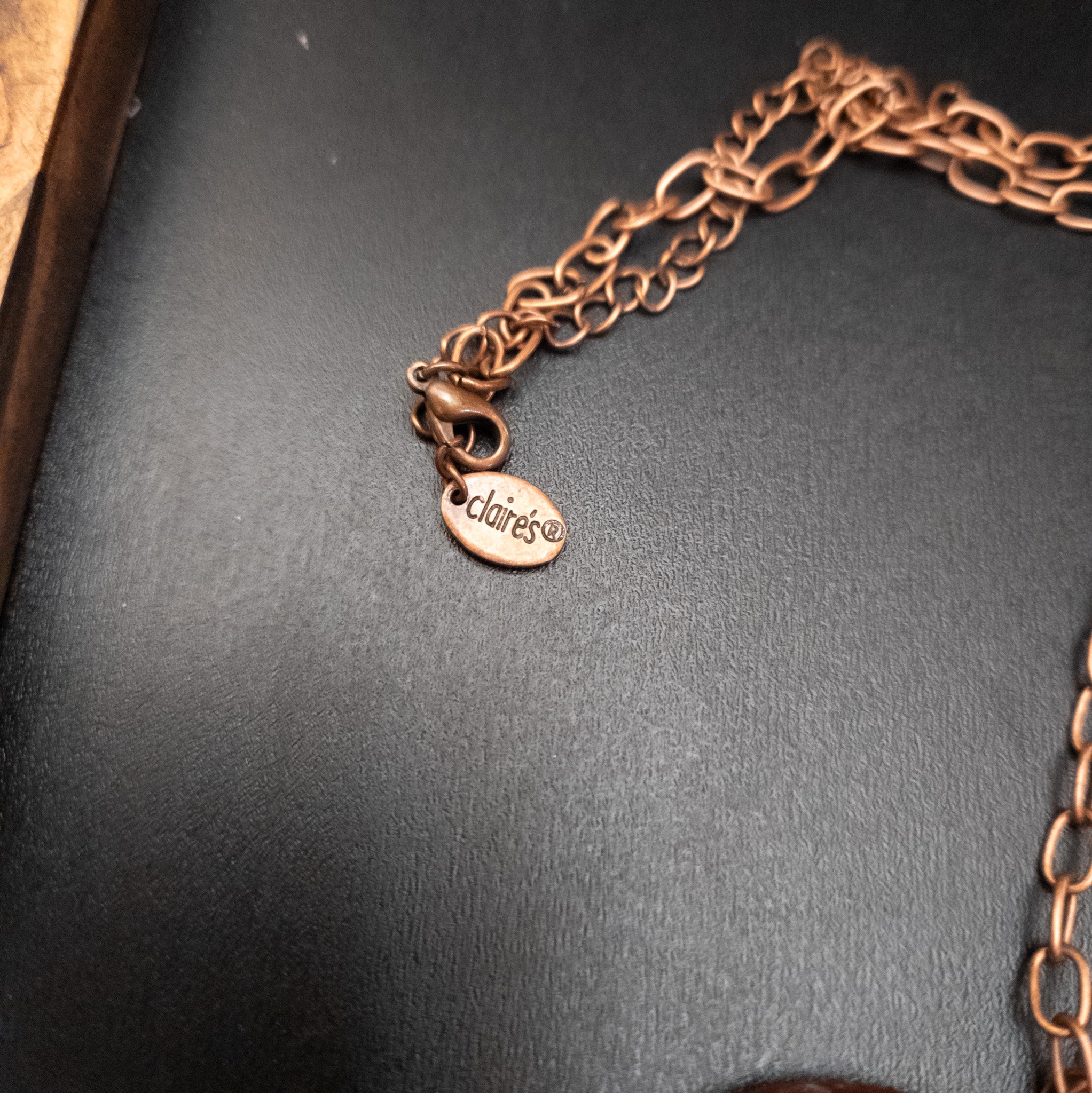 Clair's Wood Heart Necklace