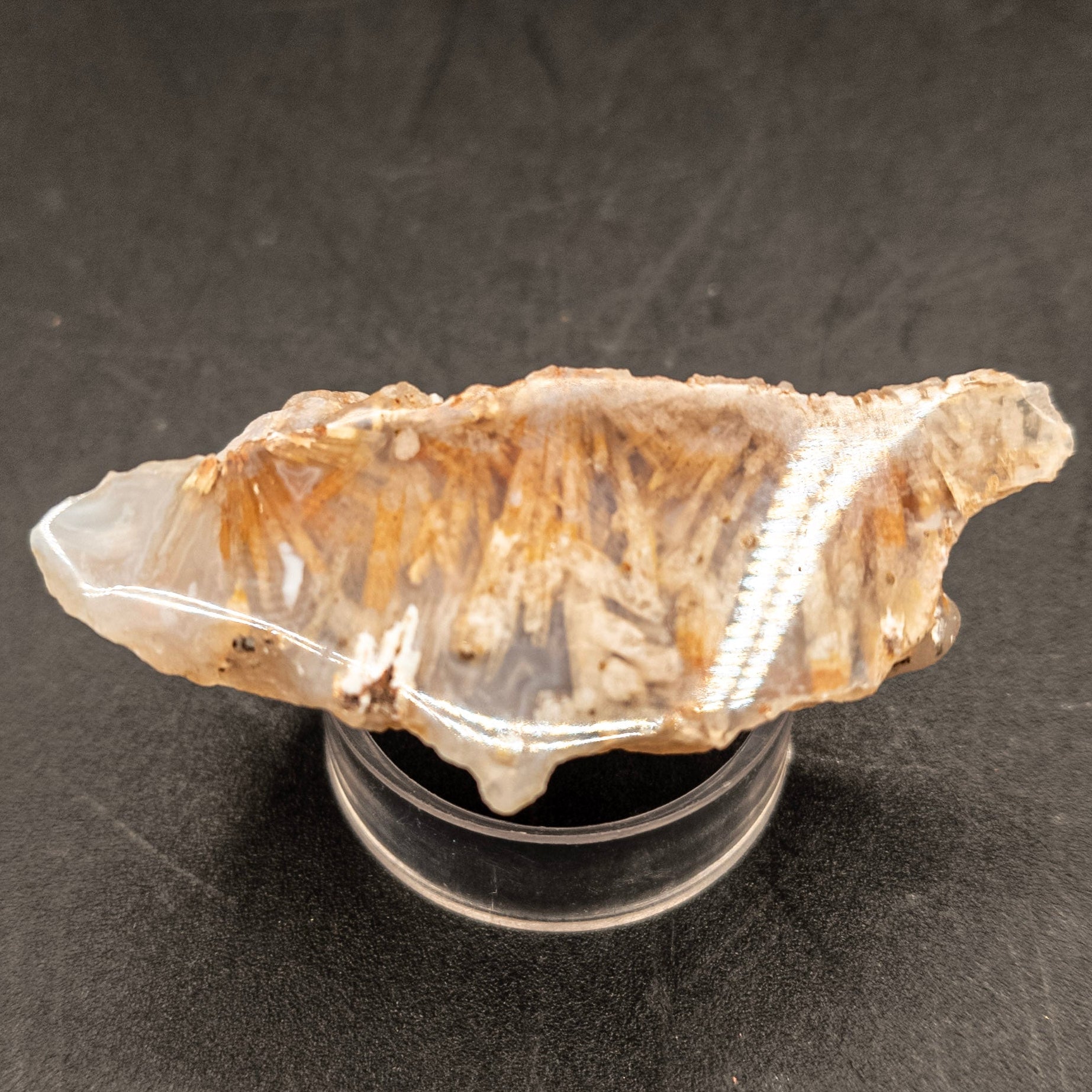 Natural Calcite Crystal Formation