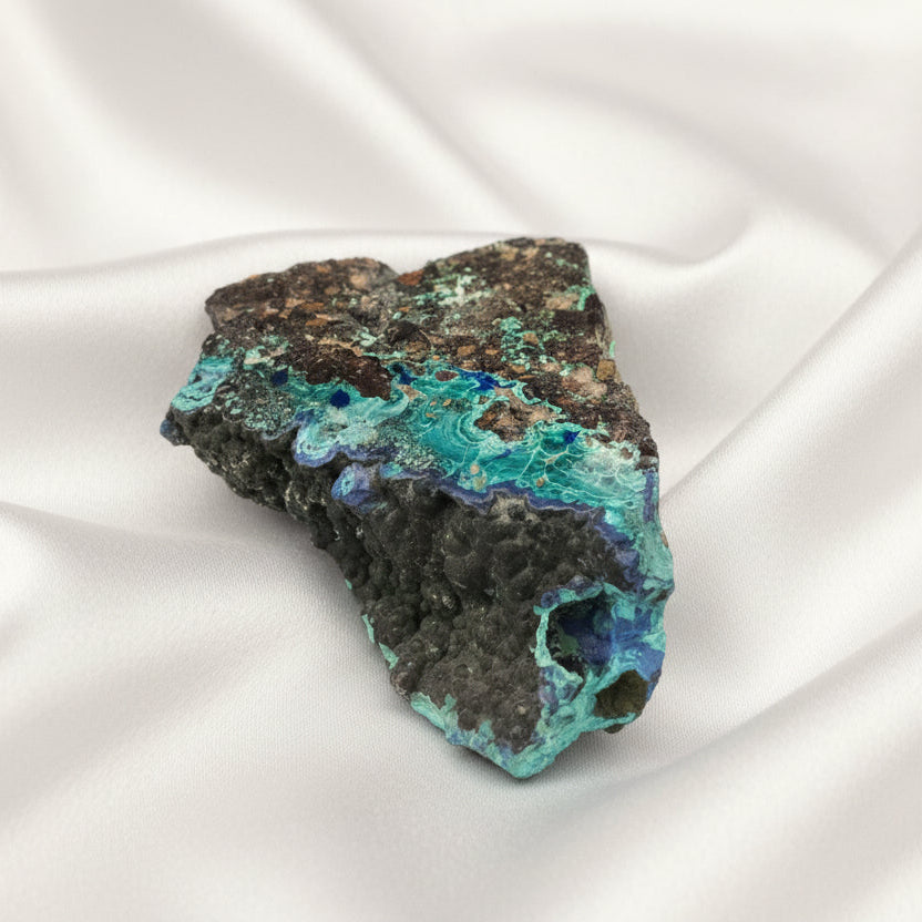 Unique Malachite Azurite Crystal