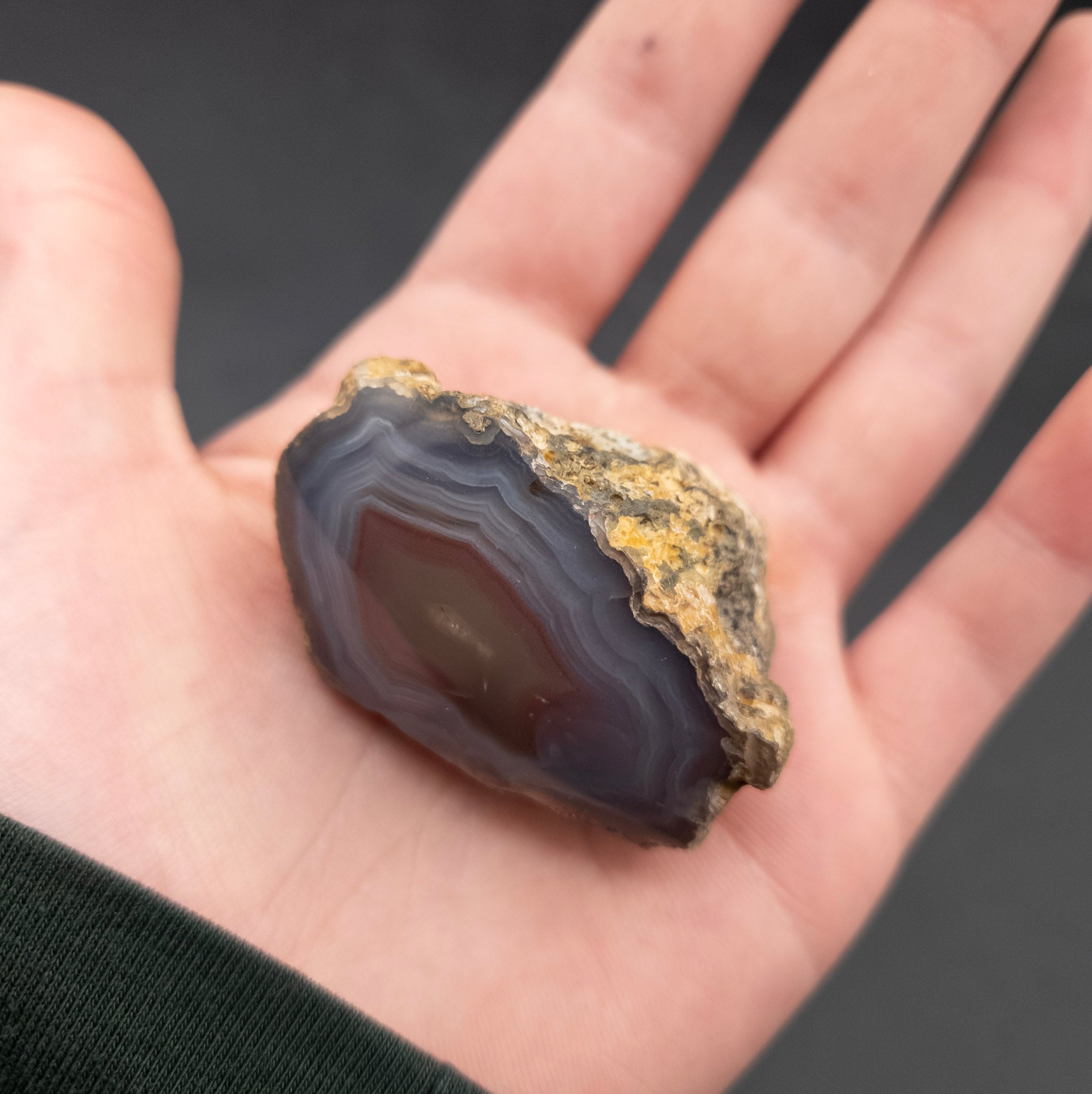 Striking Laguna Agate stone from Mexico