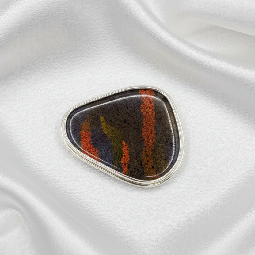 Rainbow Tigers Eye Resin Crystal