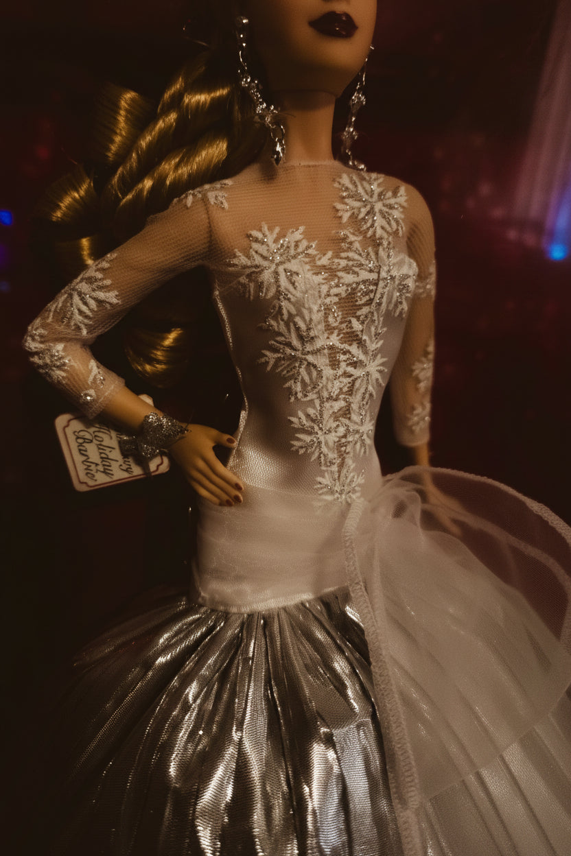 2008 Holiday Barbie Blonde Version