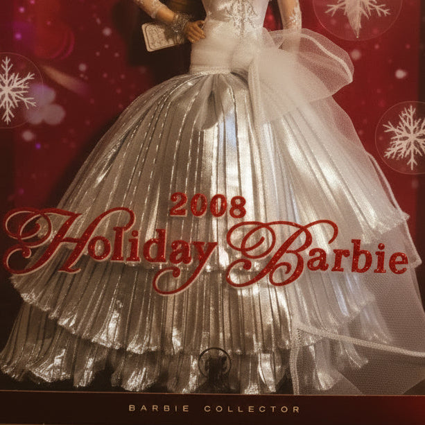 2008 Holiday Barbie Blonde Version