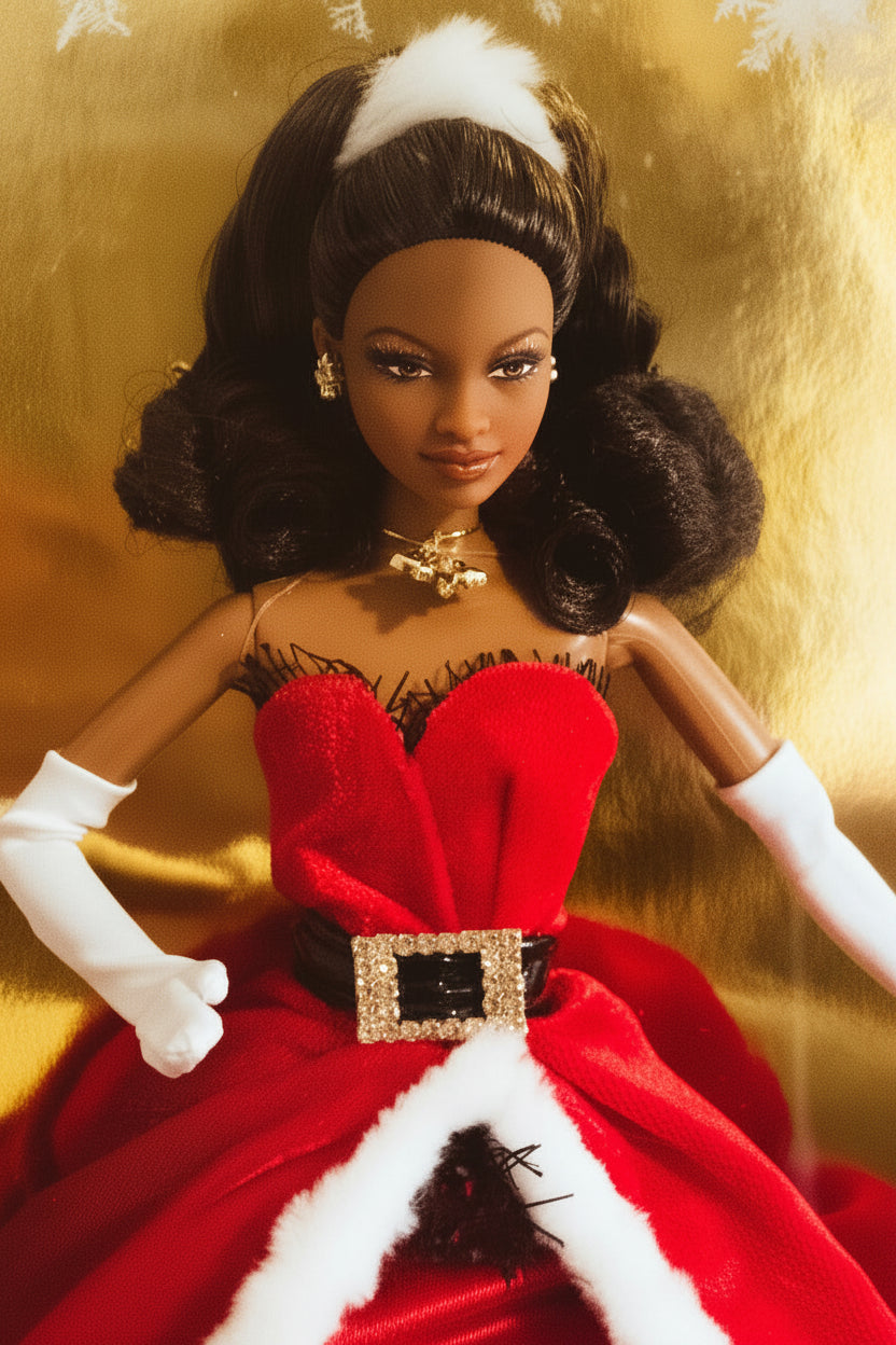 2007 Holiday Barbie African American Version