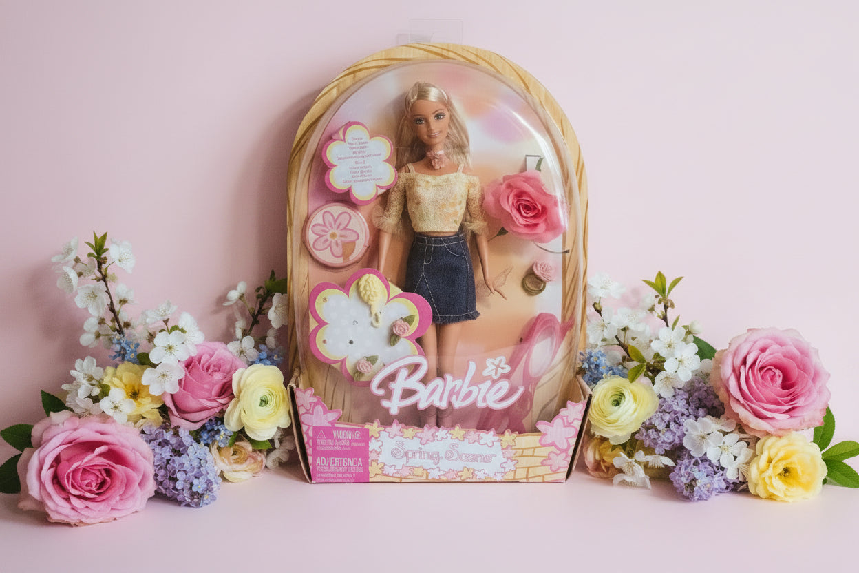 2005 Barbie Spring Scene Doll with Accessories