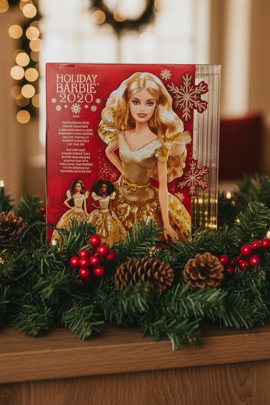 2020 Holiday Barbie Blonde Version