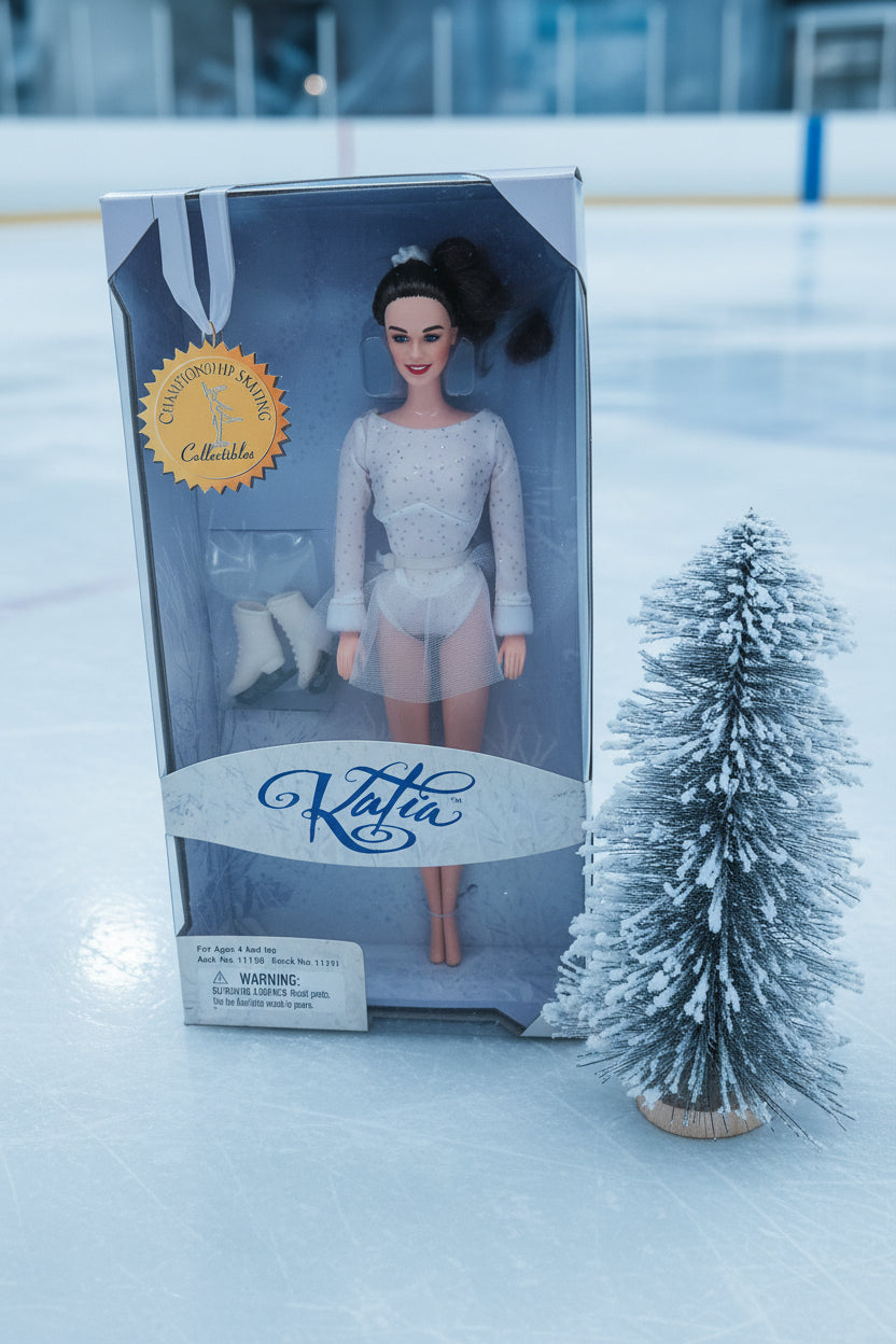 1997 Championship Skating Collectible Doll Katia by Playmates