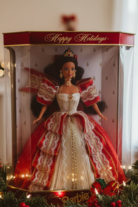 1997 Happy Holidays Barbie 10th Anniversary Special Edition