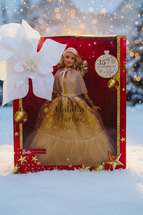 2023 Holiday Barbie 35th Anniversary