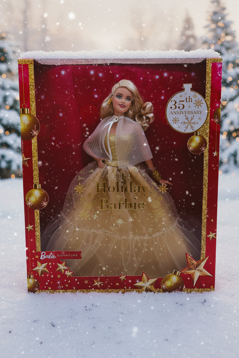 2023 Holiday Barbie 35th Anniversary